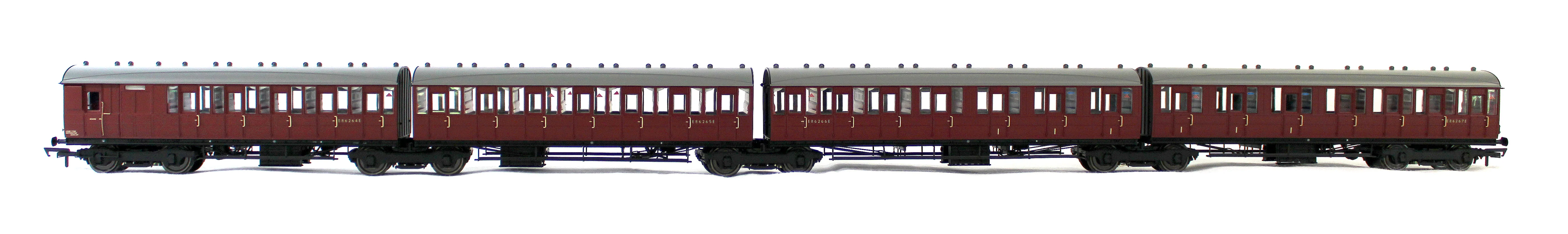 C2003B Quad Art Set No. 72B BR Maroon 4 Coach Pack - Image 2