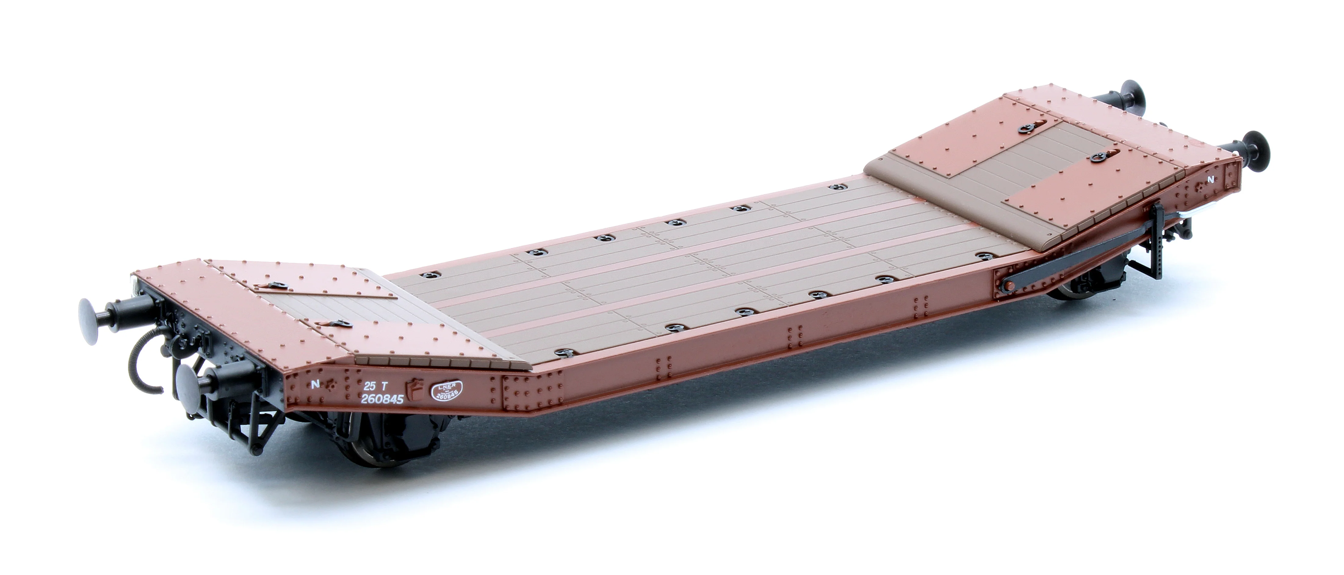 C3001B 25T Lowmac LNER Red Oxide Wagon 260845 - Image 2