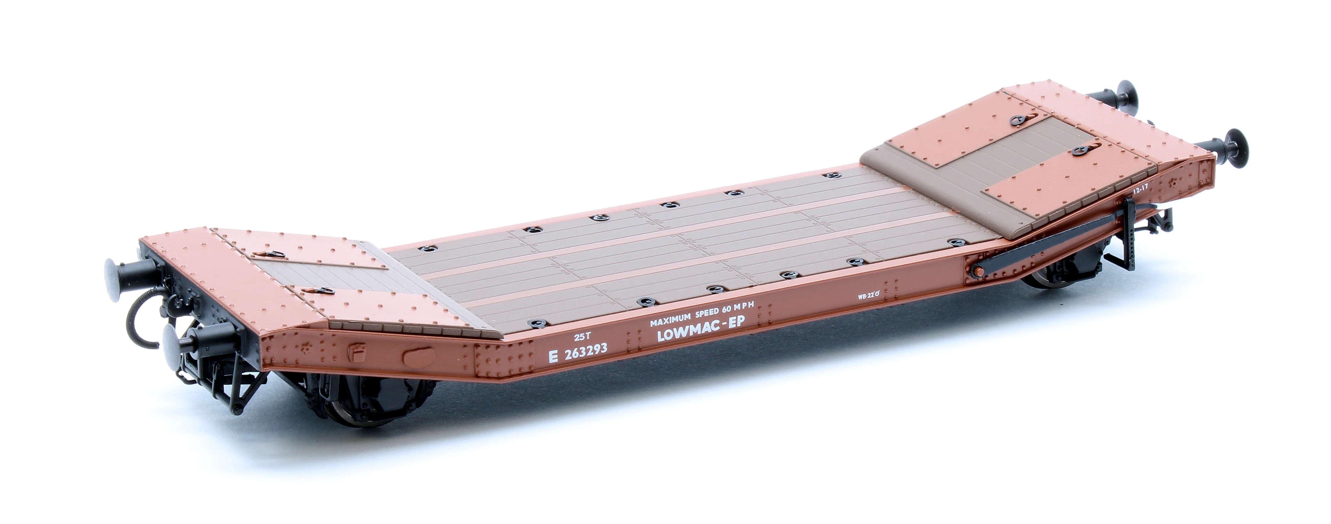 C3003A 25T Lowmac BR Bauxite Wagon E263293