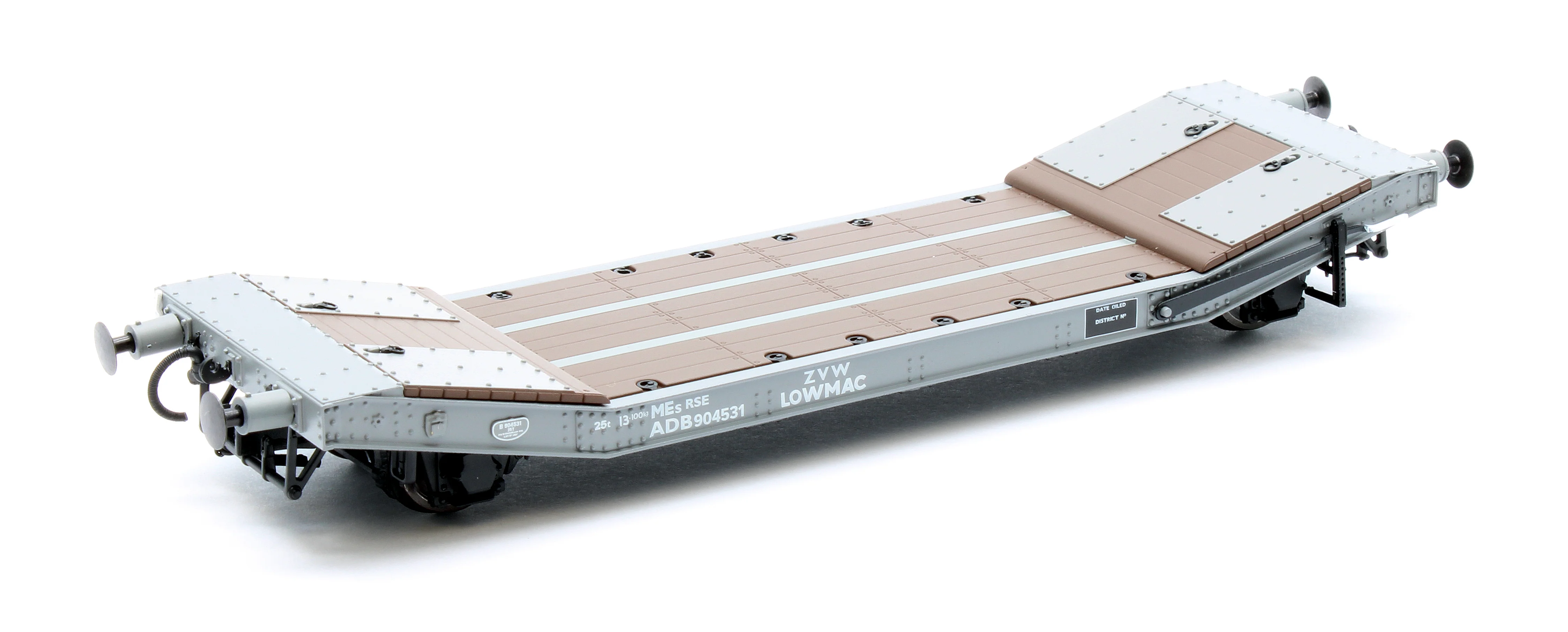 C3008A 25T Lowmac BR Engineers Grey Wagon ADB904531