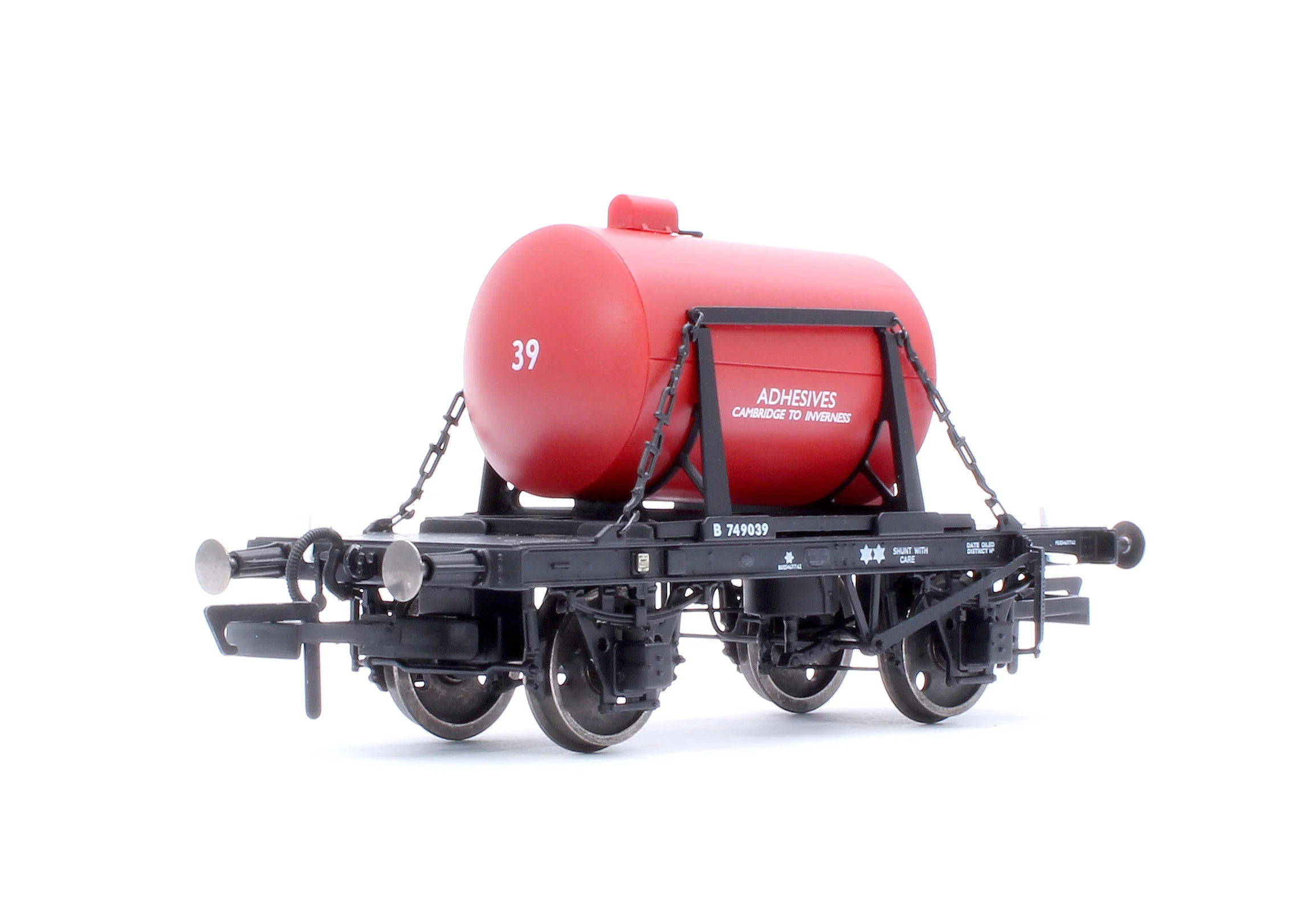 C3021 BR Adhesives Demountable Tank Wagon B749039 (Cambridge to Inverness) - Image 2