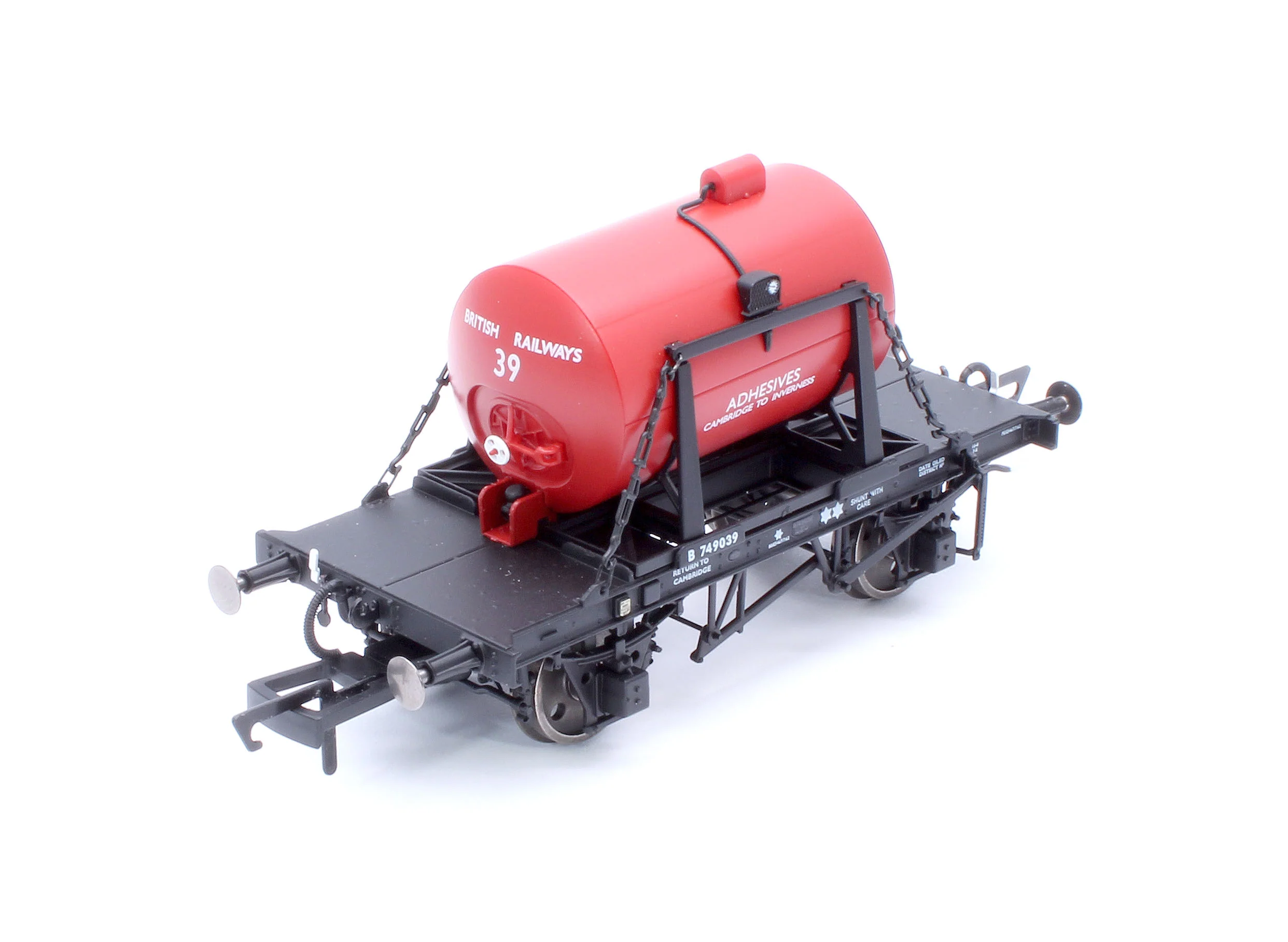 C3021 BR Adhesives Demountable Tank Wagon B749039 (Cambridge to Inverness) - Image 5