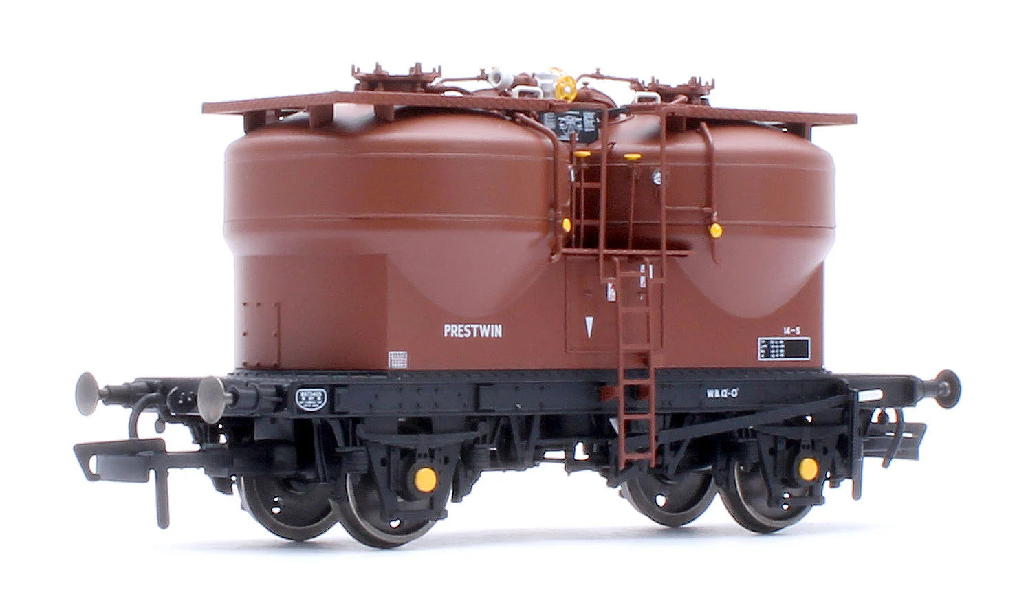 C3041A Set of 3 Prestwin Silo Wagons in BR Bauxite - Pre TOPS - Image 3
