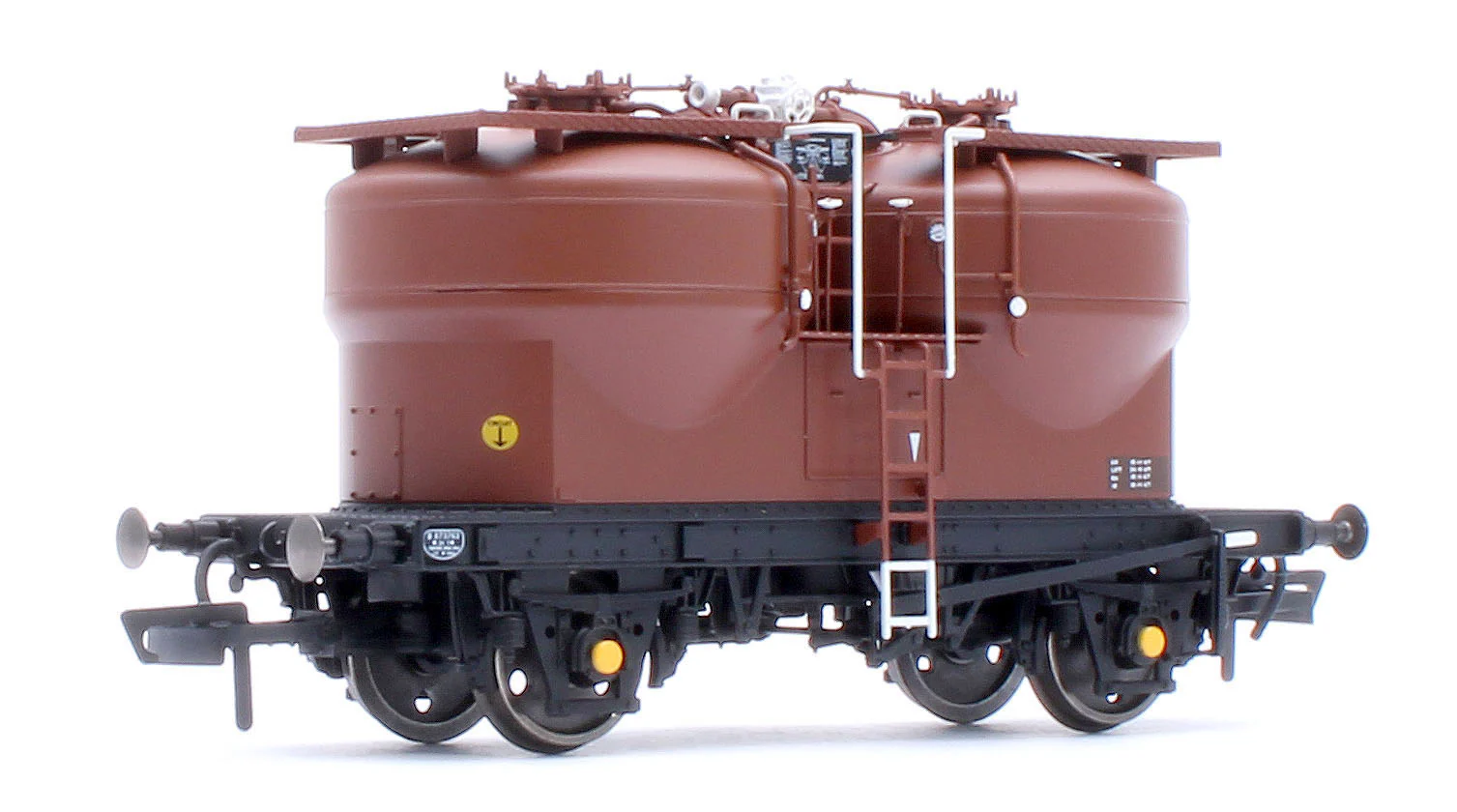 C3041A Set of 3 Prestwin Silo Wagons in BR Bauxite - Pre TOPS - Image 7