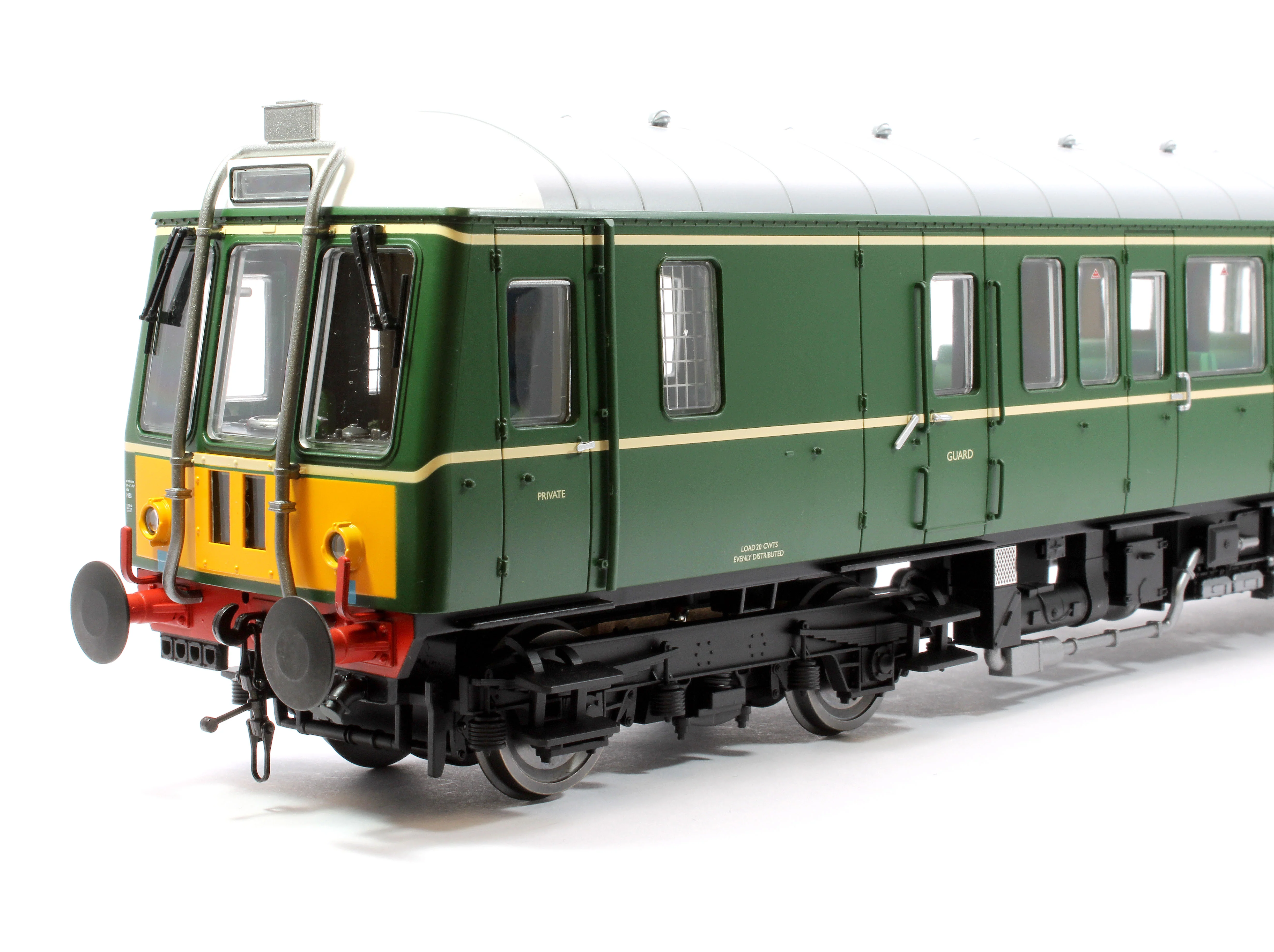 7D-015-007S Class 122 55006 BR Green SYP Single Car DMU - Sound Fitted - Image 4
