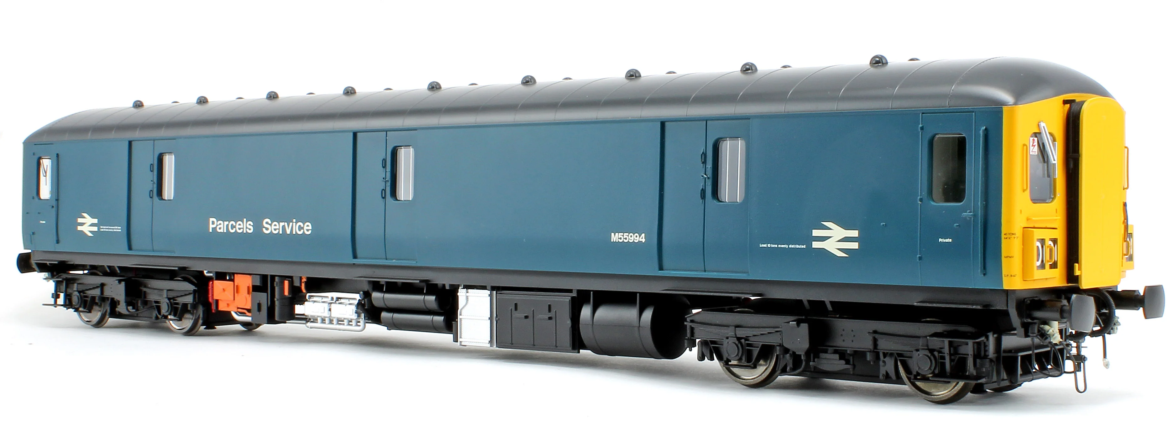 8913 Class 128 DPU 'Parcels Service' BR Rail Blue (Full Yellow Ends) Locomotive M55994 - Image 2