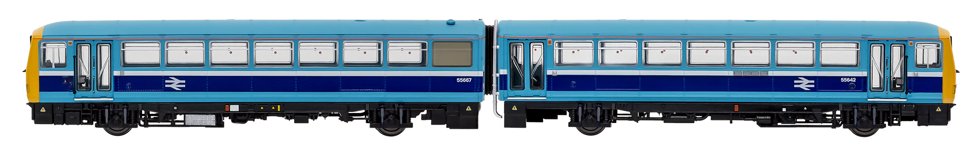 2D-143-001 Class 143 2 Car DMU 143001 BR Provincial Light Blue - Image 2