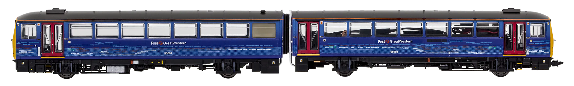 2D-143-002 Class 143 2 Car DMU 143621 First Great Western Local Lines - Image 2