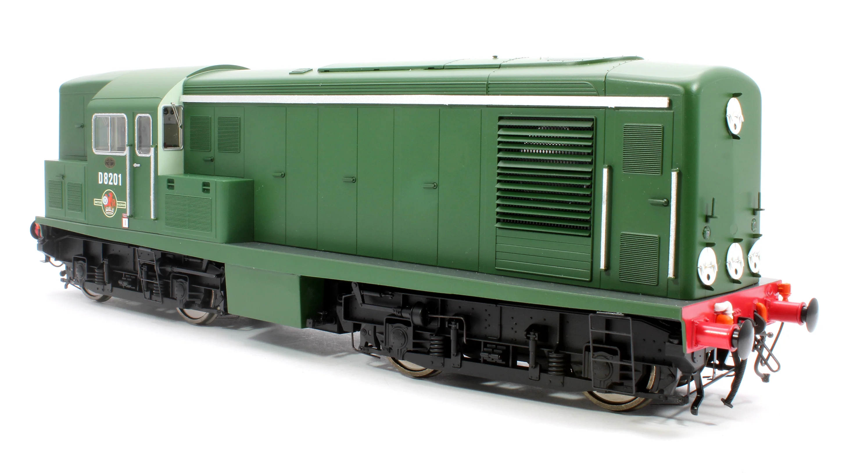E84701 Class 15 D8201 BR Green (Late Crest) Diesel Locomotive - Image 4