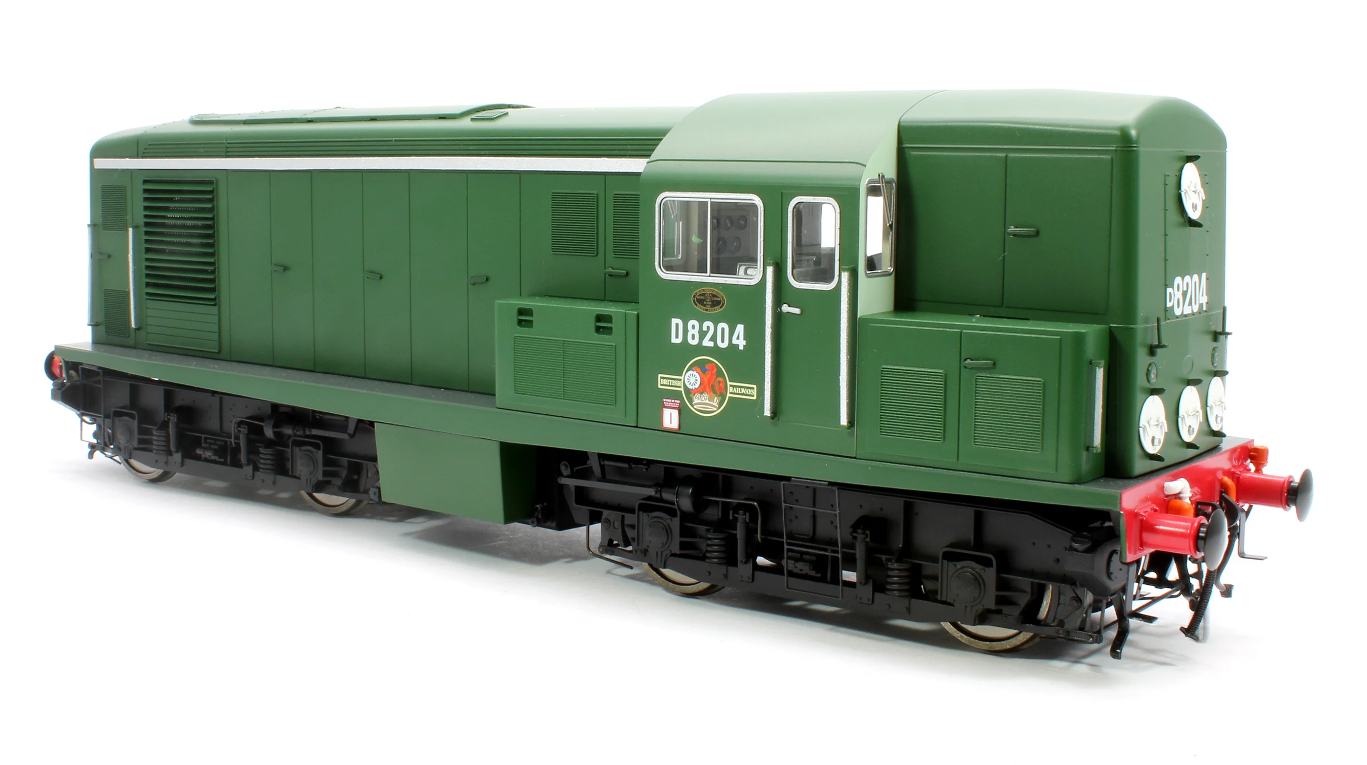 E84704 Class 15 D8204 BR Green (Late Crest) Diesel Locomotive - Image 3