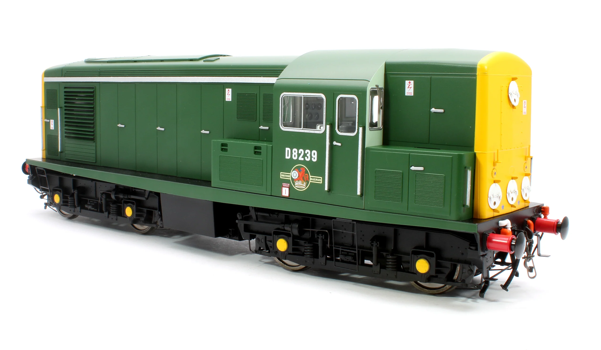 E84708 Class 15 D8239 BR Green (Full Yellow Ends) Diesel Locomotive - Image 2