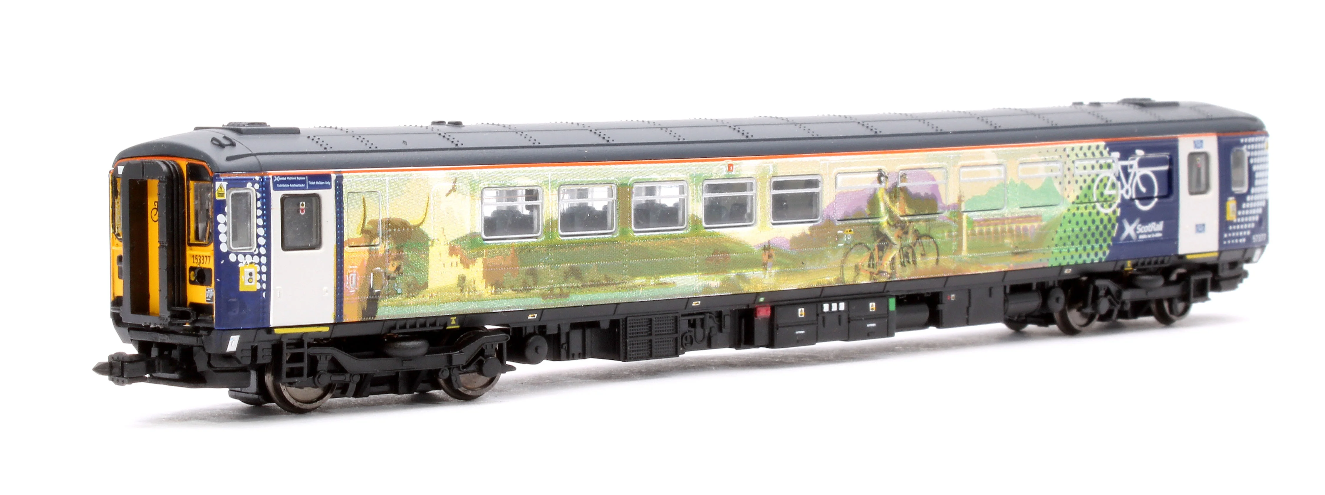 GM2210403 Class 153 377 Scotrail Active Travel Single Car DMU - Image 3