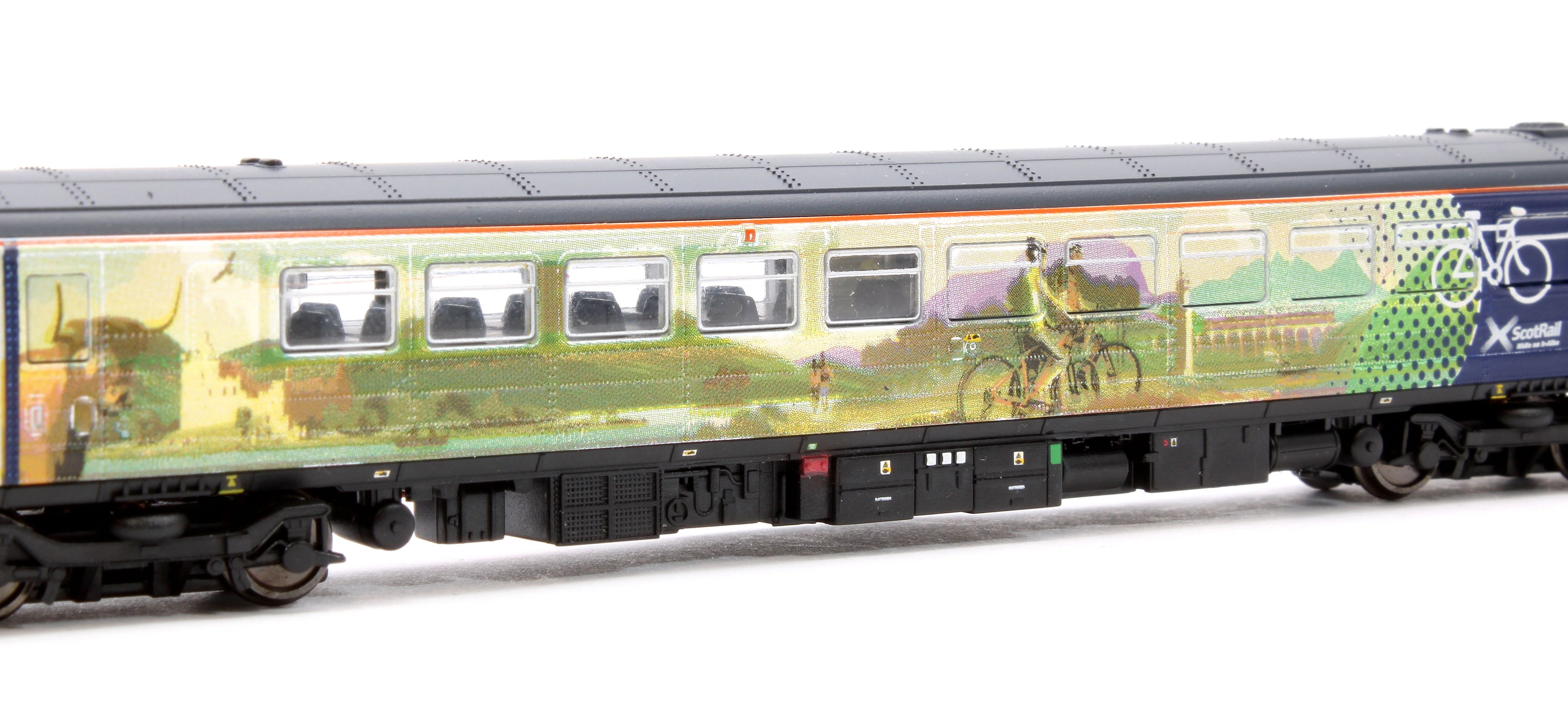 GM2210403 Class 153 377 Scotrail Active Travel Single Car DMU - Image 7