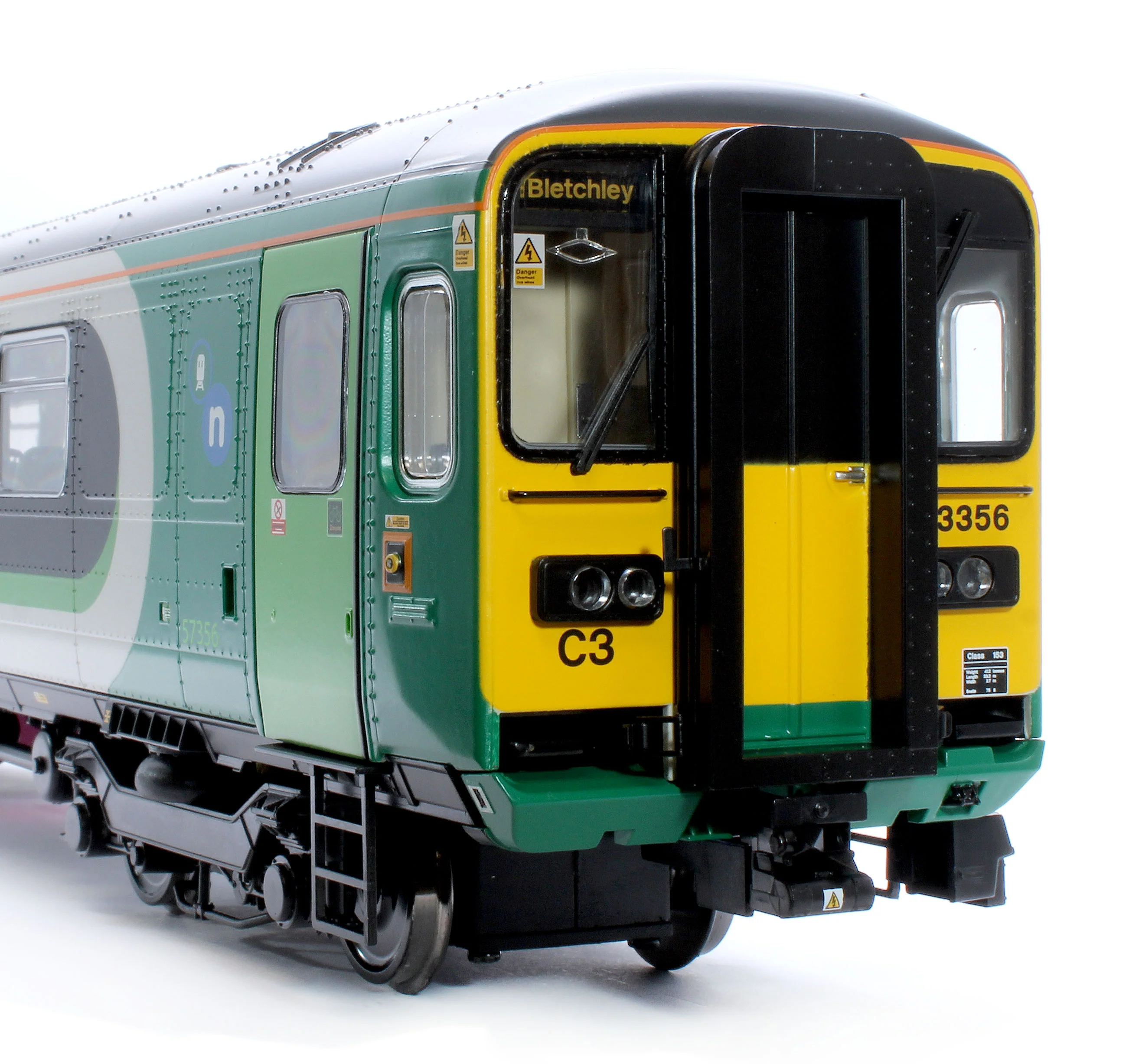53293 Class 153 London Midland City 153356 Diesel Locomotive - DCC Sound - Image 8