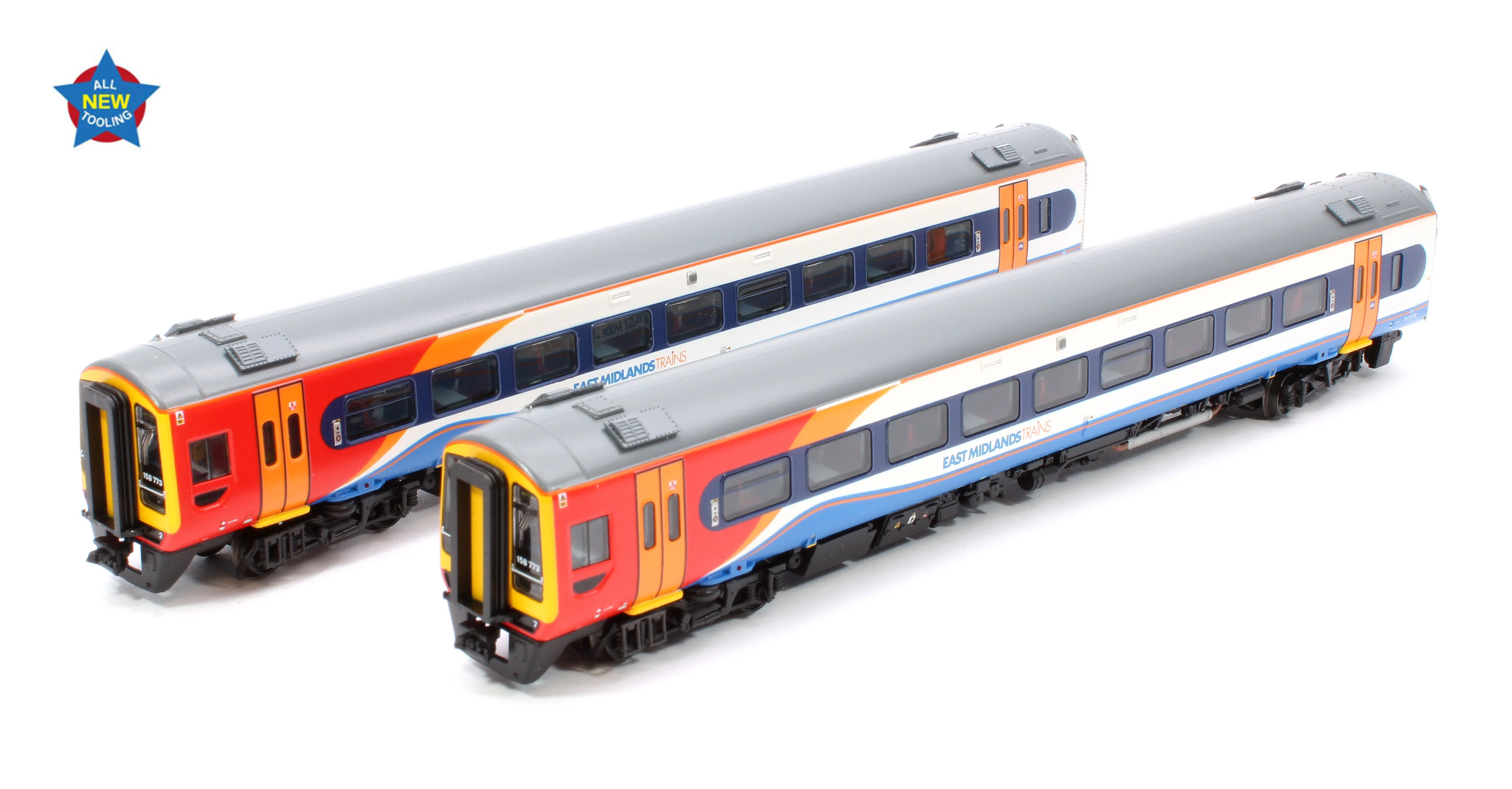 371-855 Class 158 2-Car DMU 158773 East Midlands Trains