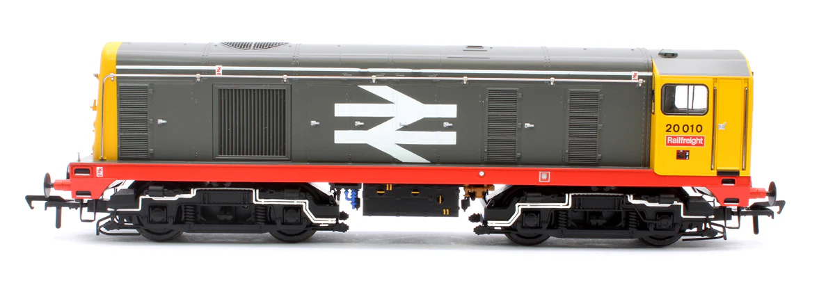 35-357A Class 20/0 Disc Headcode 20010 BR Railfreight (Red Stripe) Diesel Locomotive - Image 5