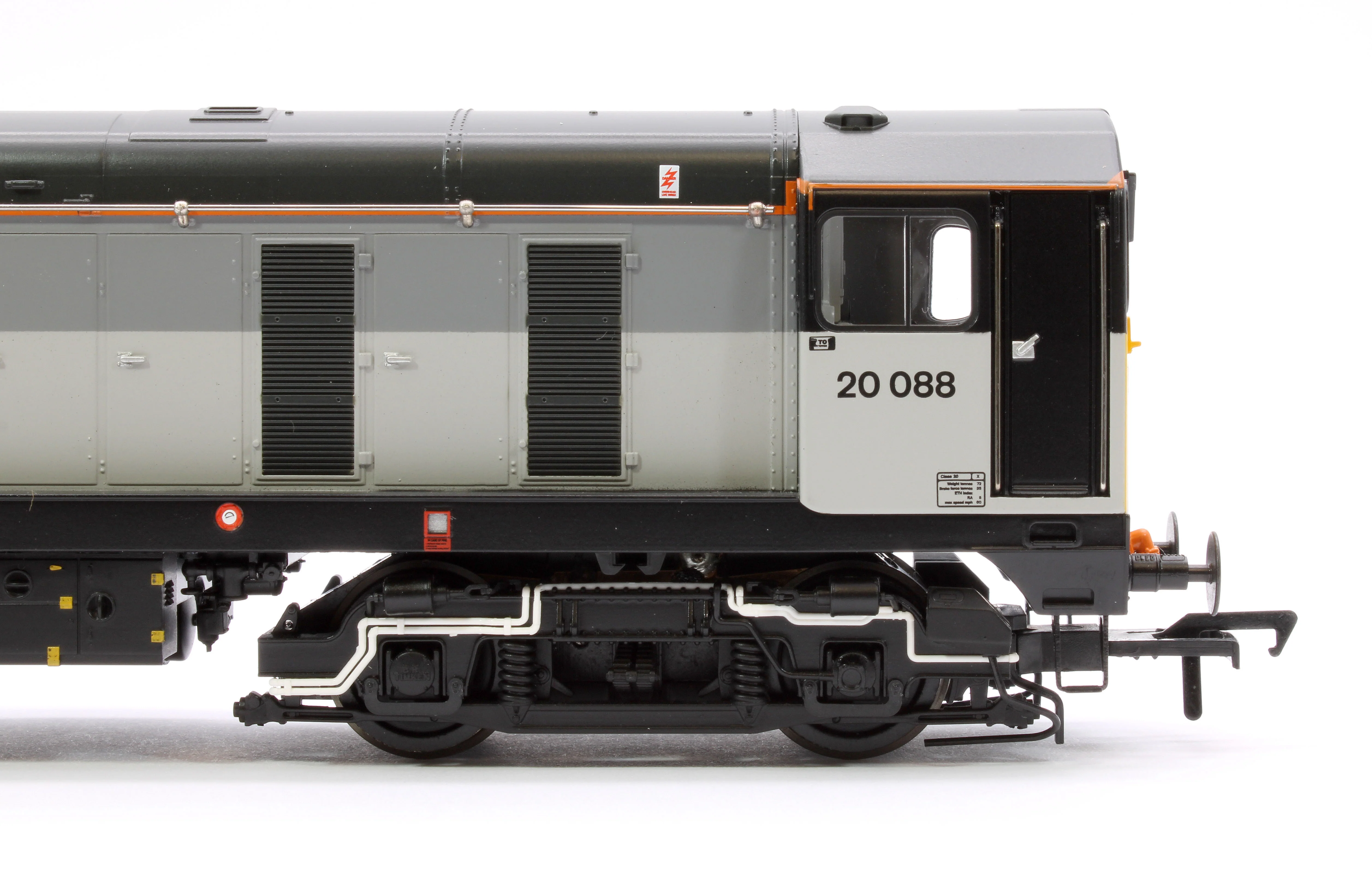 35-361 Class 20/0 Disc Headcode 20088 BR Railfreight Sector Unbranded Diesel Locomotive - Image 7