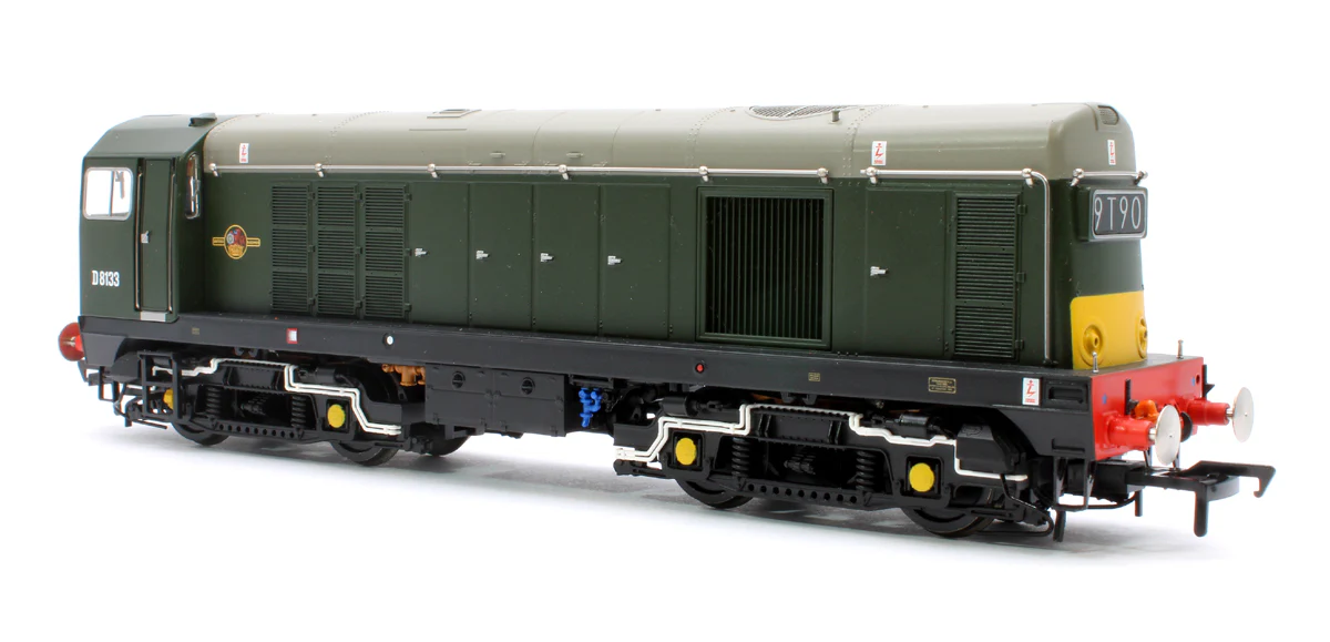 35-353 Class 20/0 Headcode Box D8133 BR Green (Small Yellow Panels) Diesel Locomotive - Image 4
