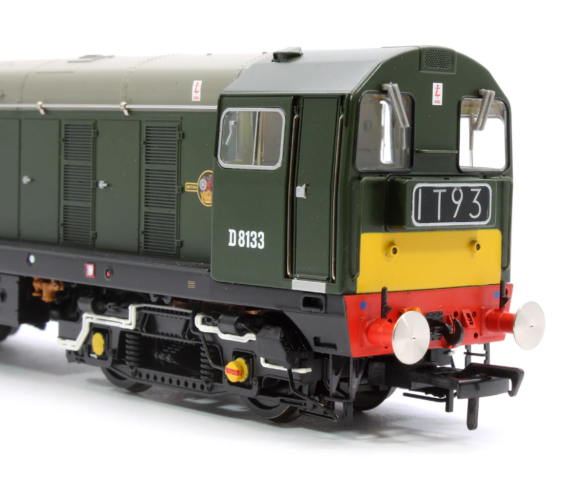 35-353 Class 20/0 Headcode Box D8133 BR Green (Small Yellow Panels) Diesel Locomotive - Image 7