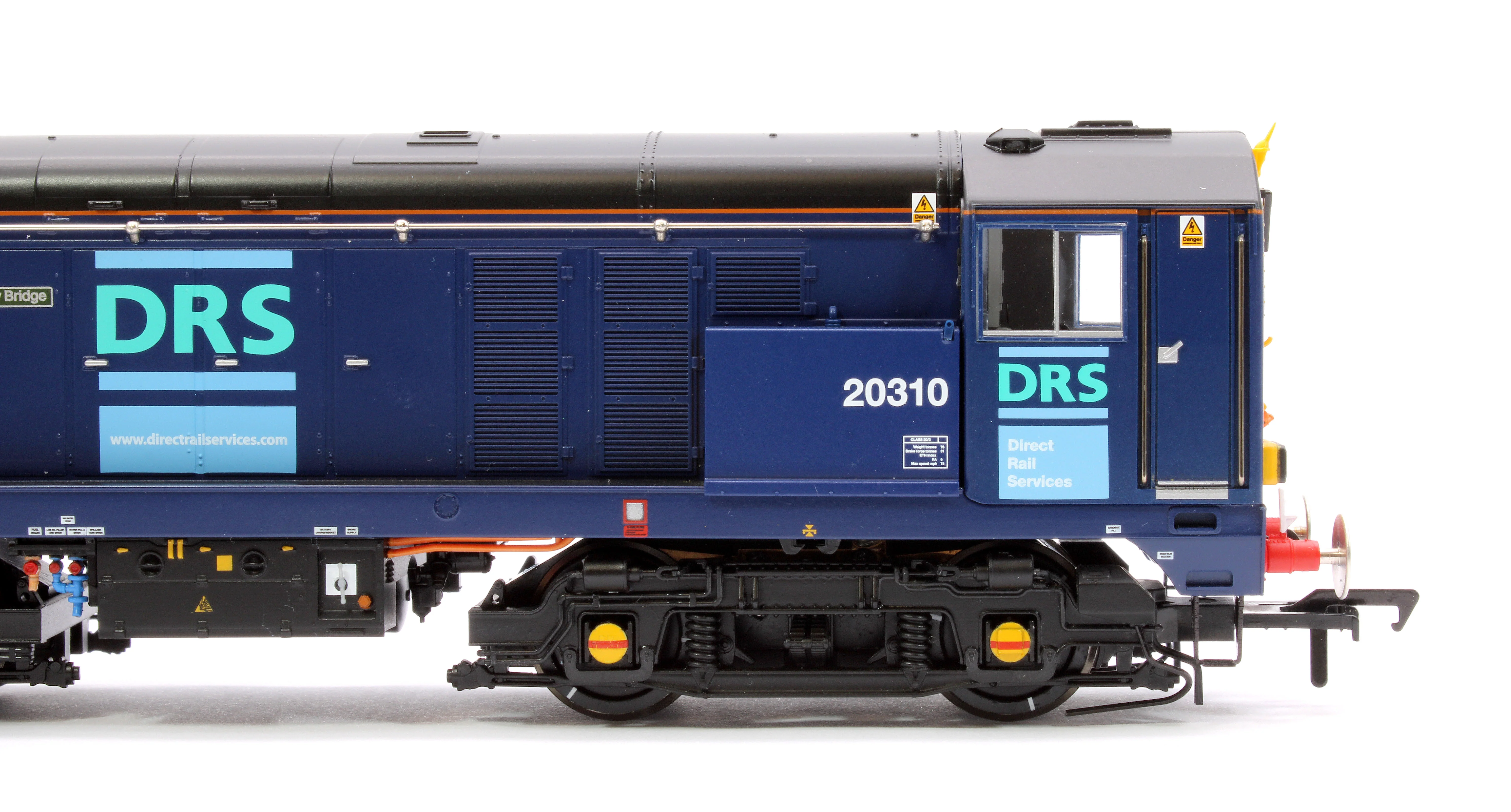 35-125ASF Class 20/3 20310 'Gresty Bridge' DRS Blue Diesel Locomotive - DCC Sound - Image 8