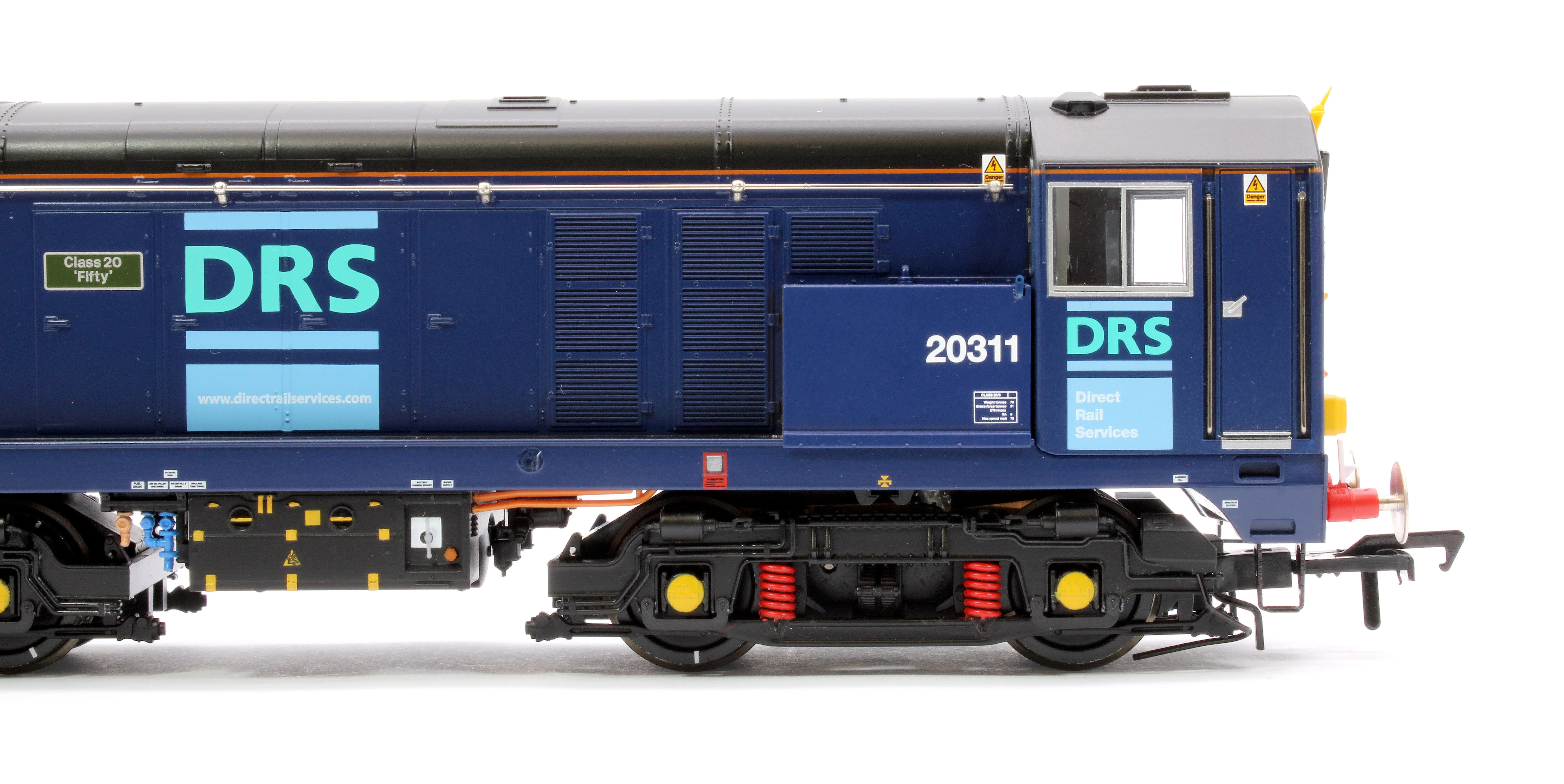 35-125B Class 20/3 20311 'Class 20 'Fifty'' DRS Blue Diesel Locomotive - Image 8