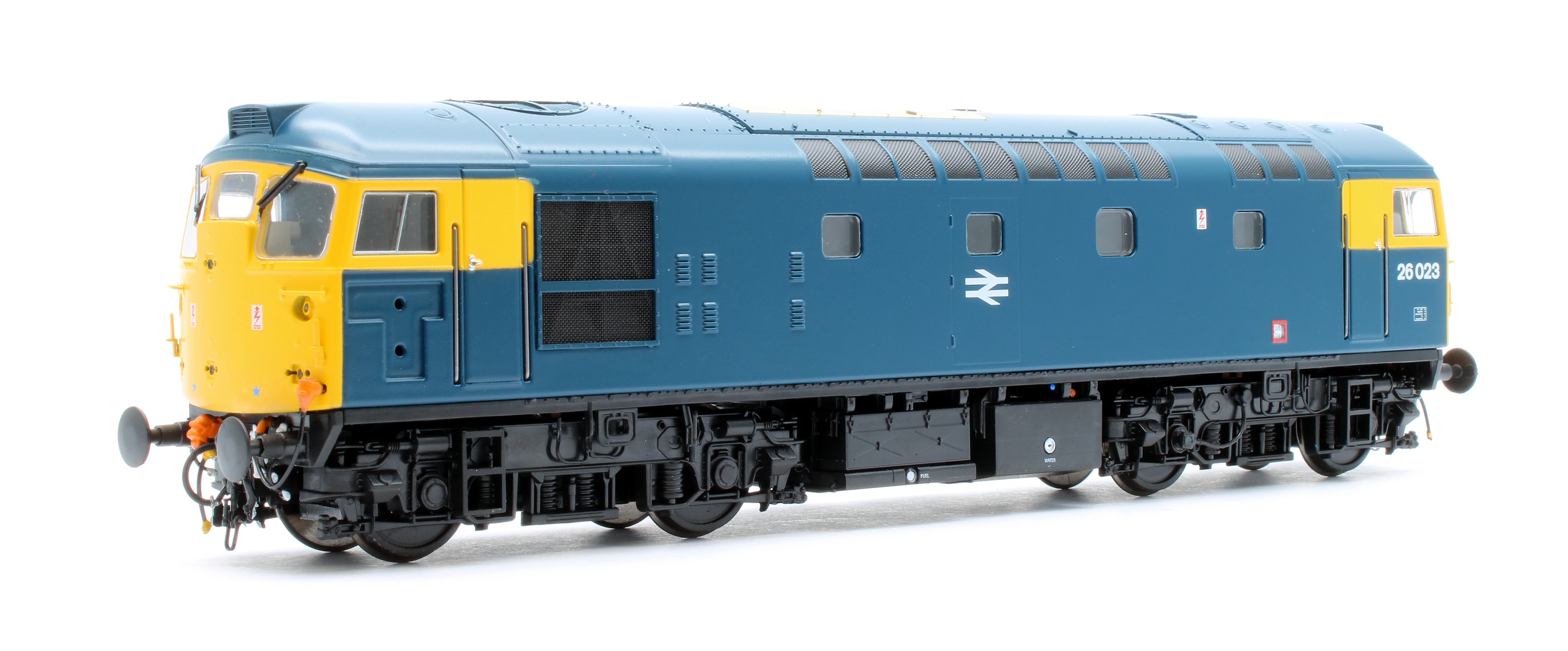 2643 Class 26 BR Blue 26023 (tablet catcher recess) Diesel Locomotive