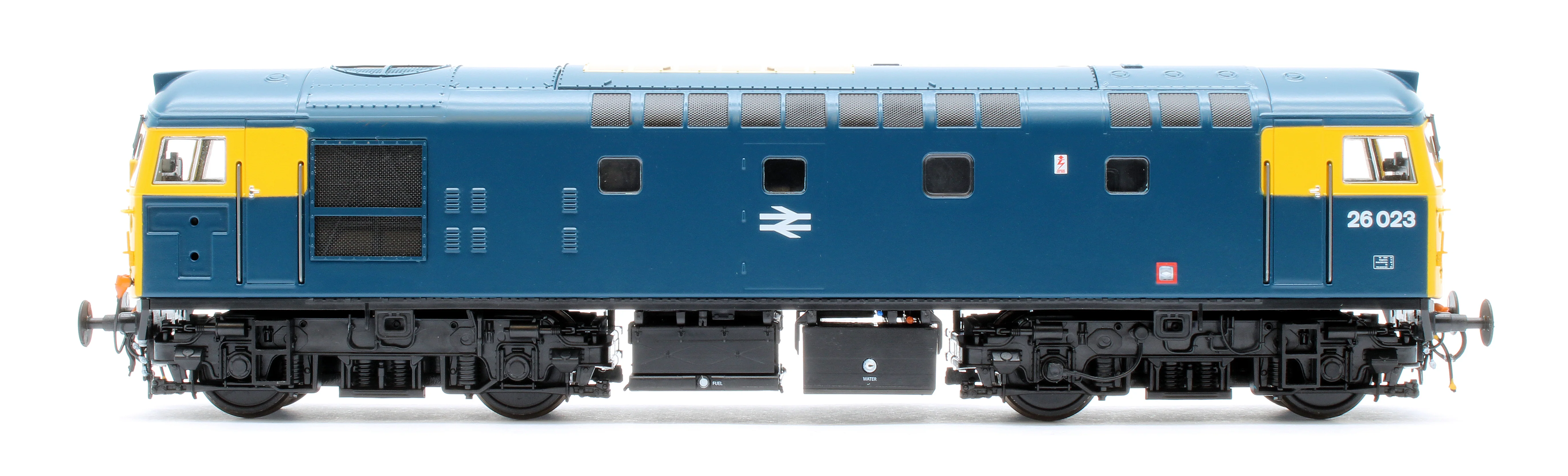 2643 Class 26 BR Blue 26023 (tablet catcher recess) Diesel Locomotive - Image 4