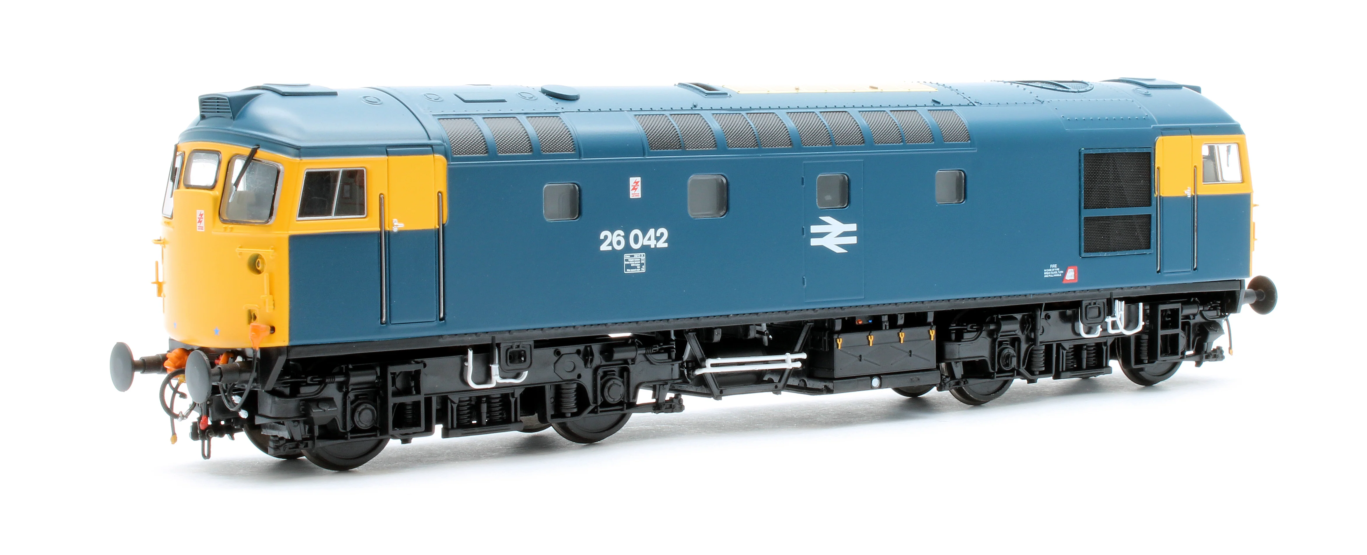 2644 Class 26 BR Blue 26042 (dual braked) Diesel Locomotive - Image 3