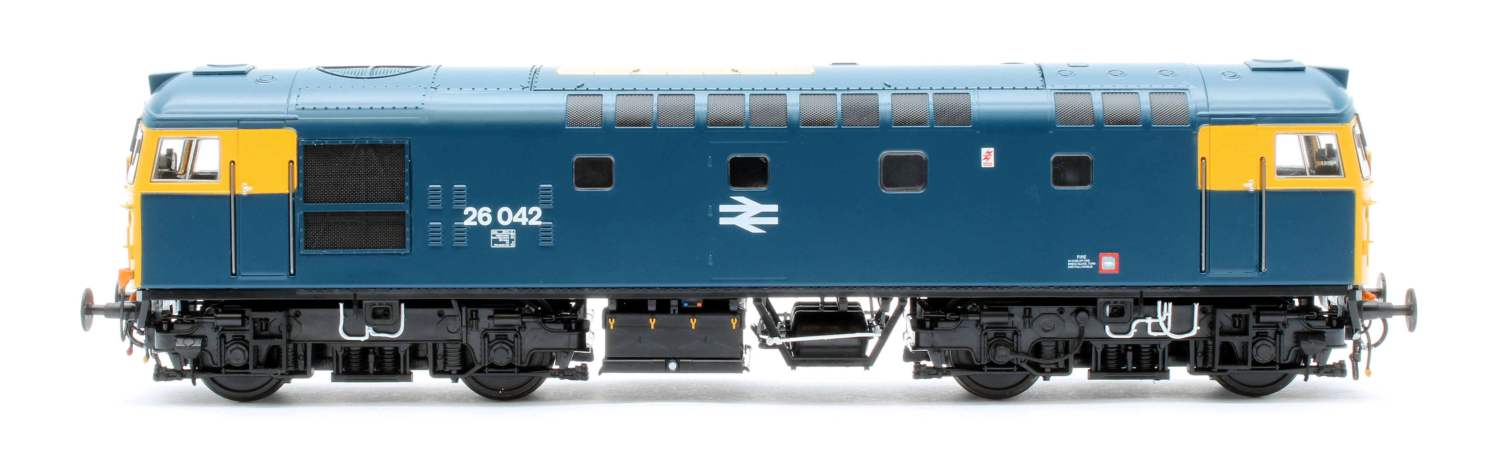 2644 Class 26 BR Blue 26042 (dual braked) Diesel Locomotive - Image 4