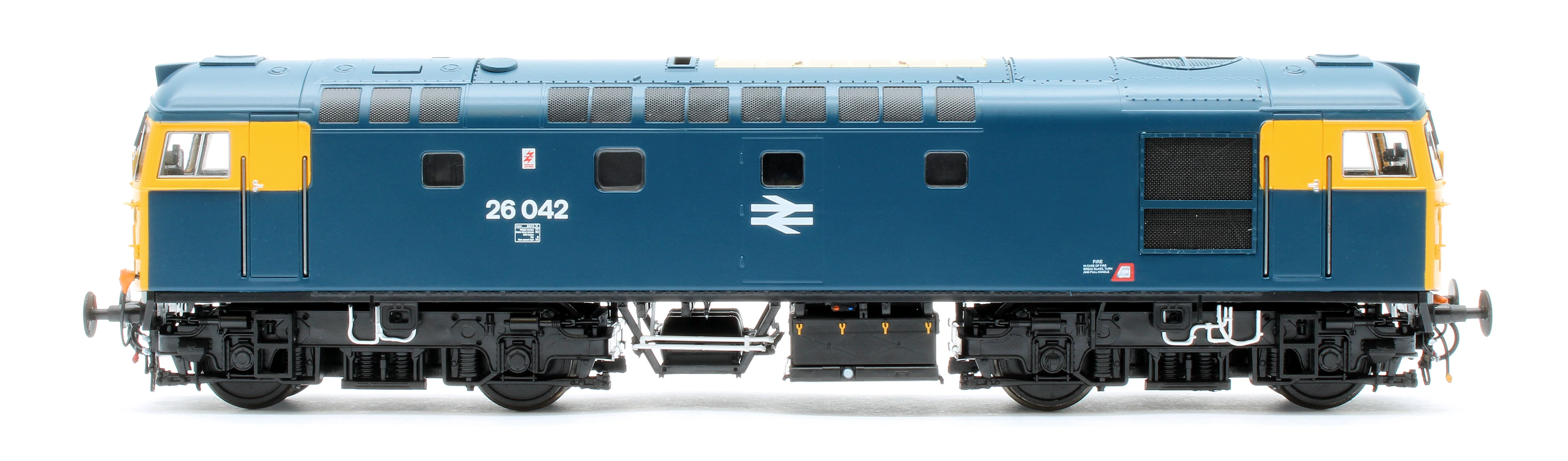 2644 Class 26 BR Blue 26042 (dual braked) Diesel Locomotive - Image 5