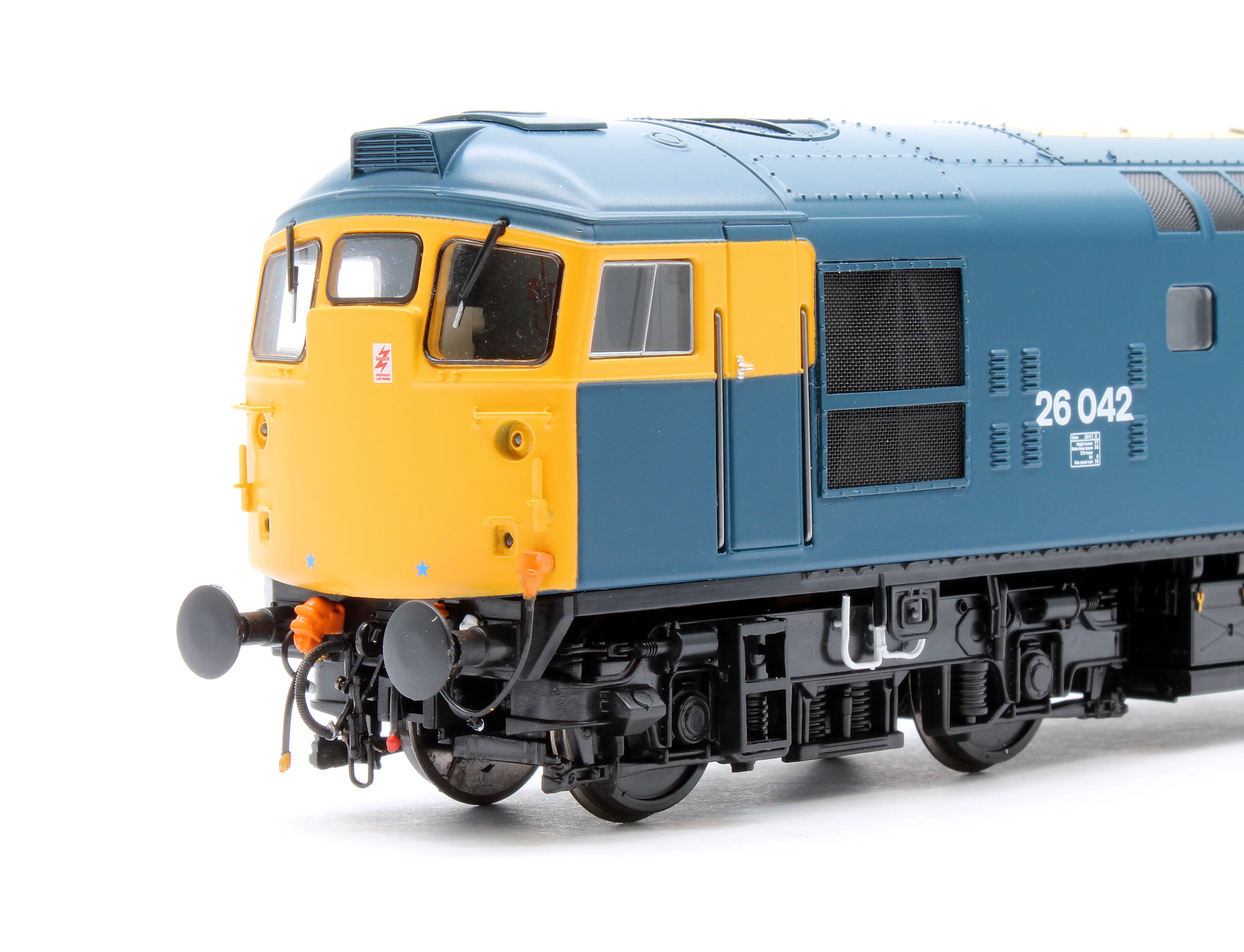 2644 Class 26 BR Blue 26042 (dual braked) Diesel Locomotive - Image 6