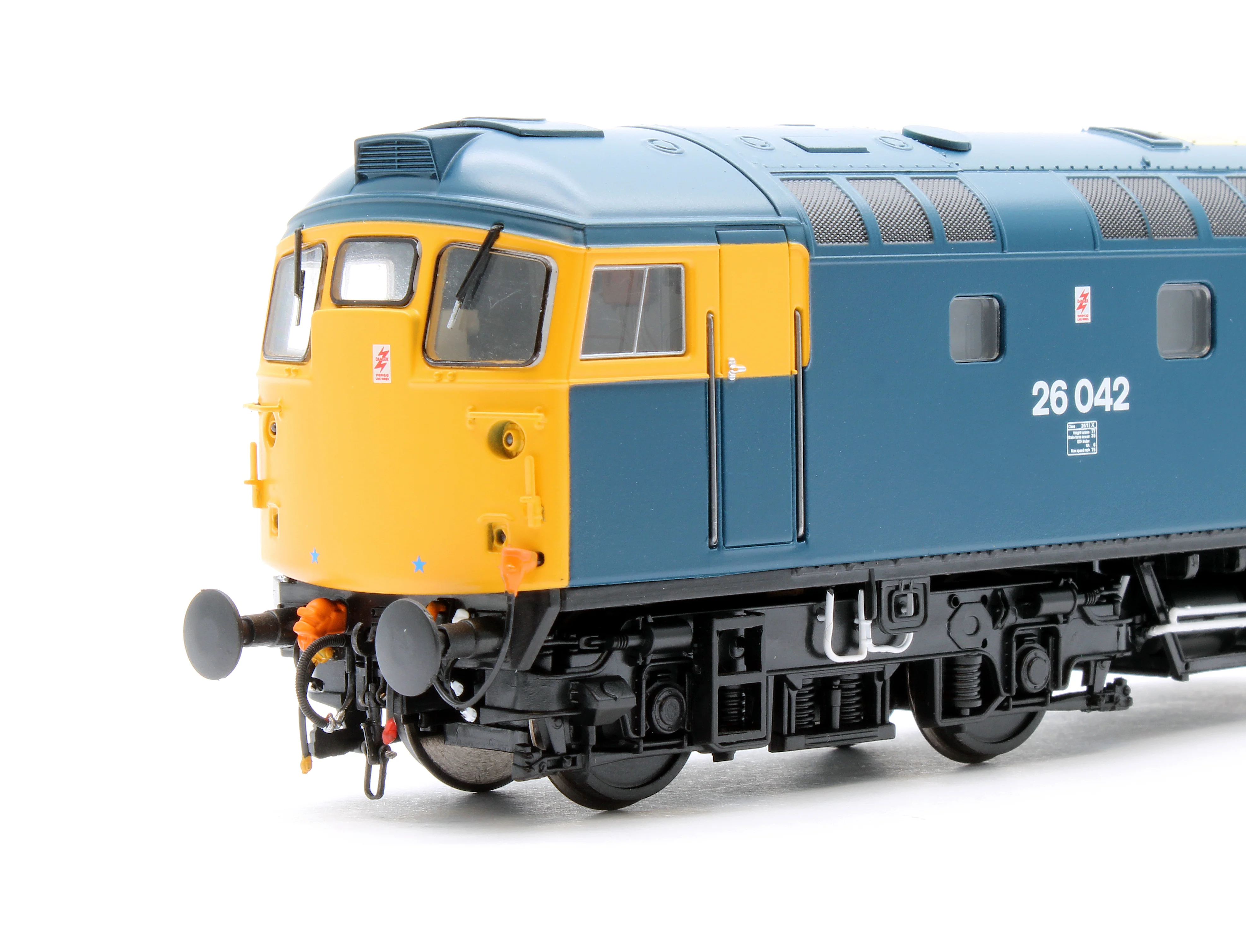 2644 Class 26 BR Blue 26042 (dual braked) Diesel Locomotive - Image 7