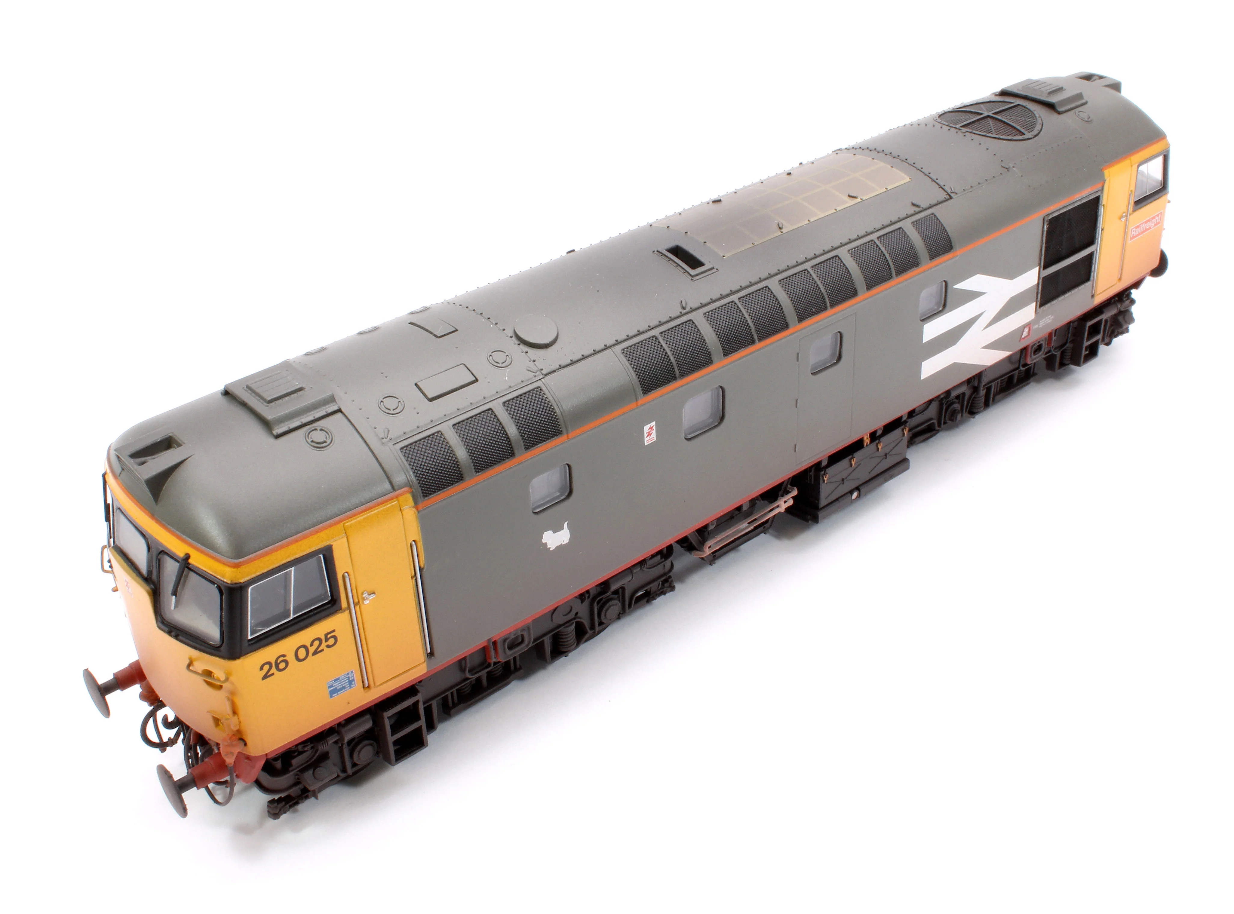 GM4240501 Class 26 Railfreight Red Stripe 26025 (tatty with Eastfield Terrier) Diesel Locomotive - Image 10
