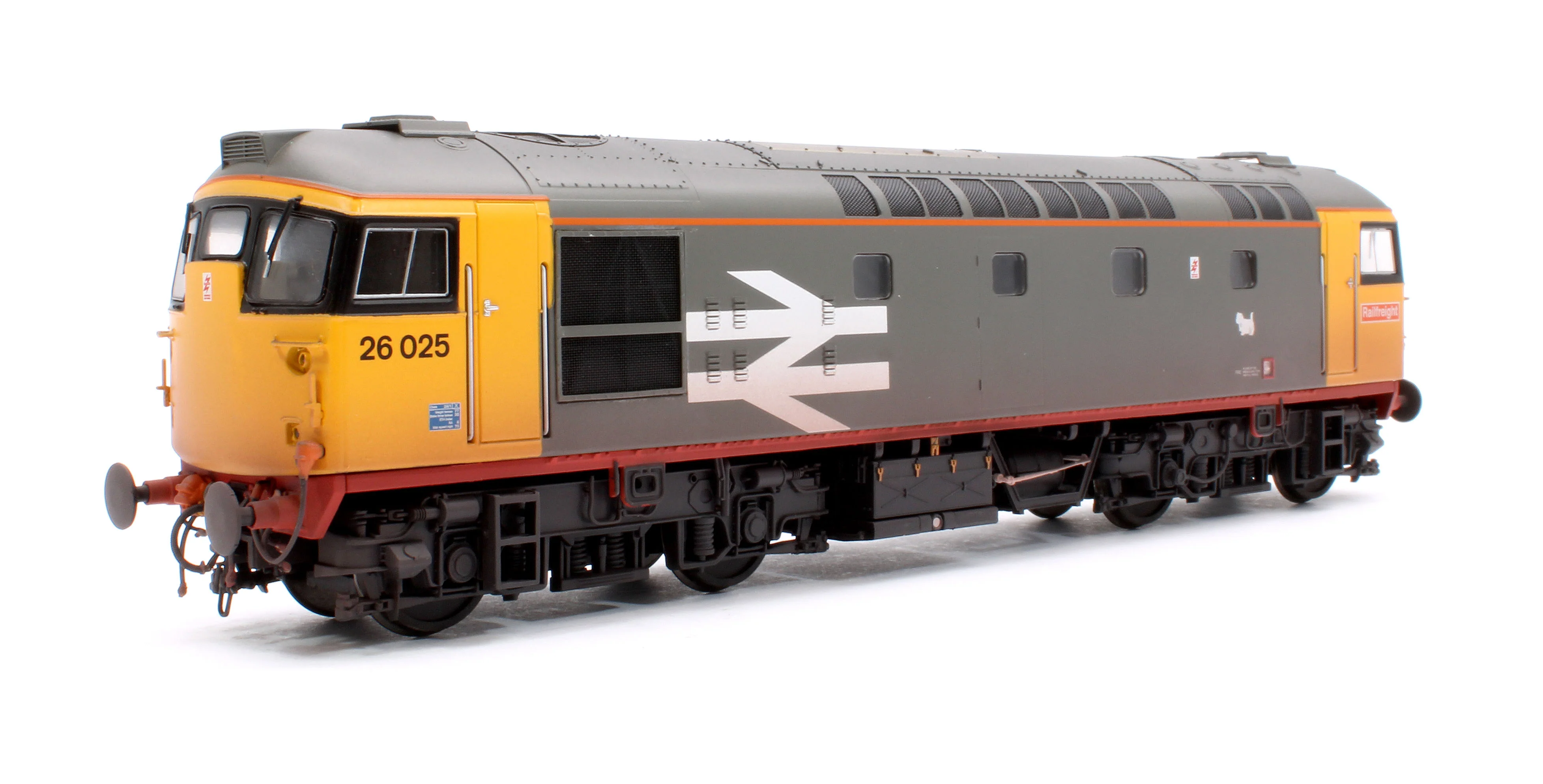 GM4240501 Class 26 Railfreight Red Stripe 26025 (tatty with Eastfield Terrier) Diesel Locomotive - Image 3