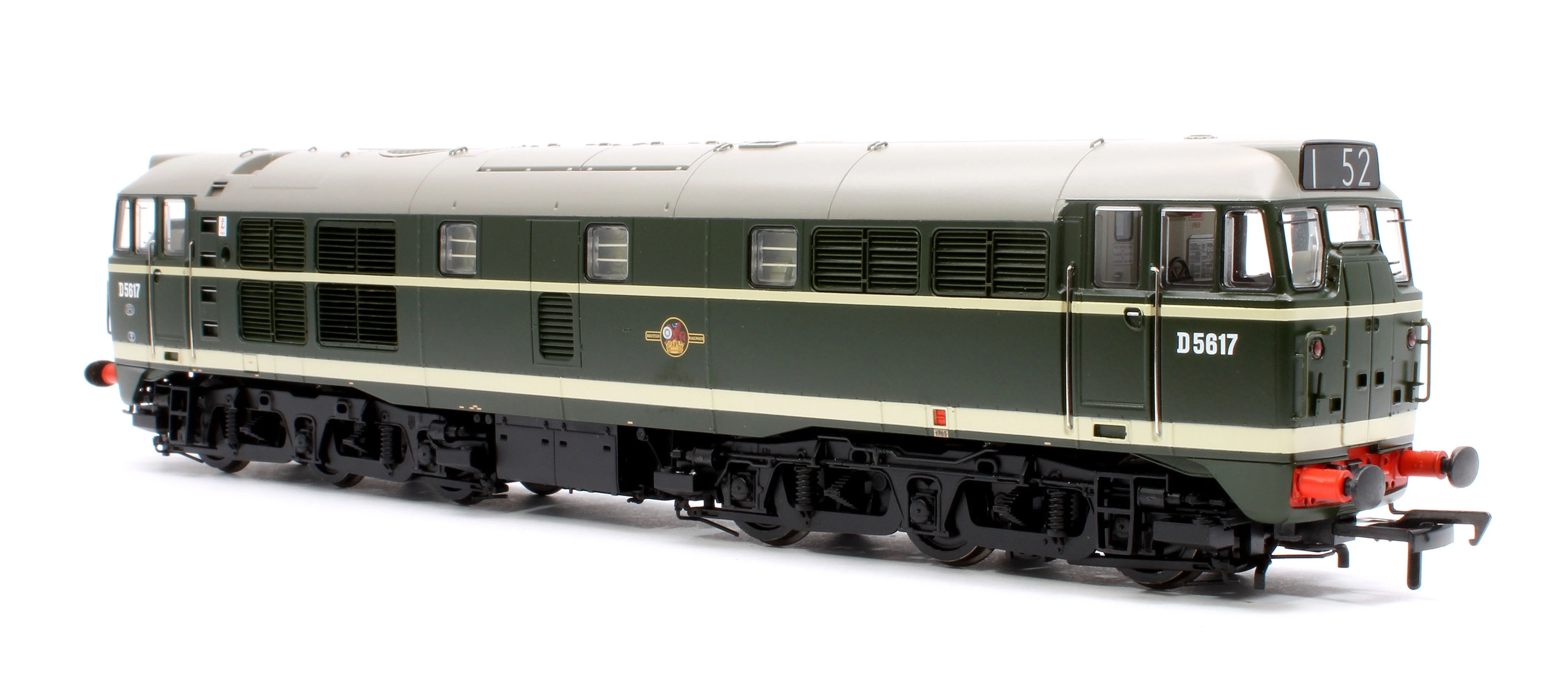 35-801ASF Class 30 D5617 BR Green (Late Crest) Diesel Locomotive - DCC Sound - Image 2