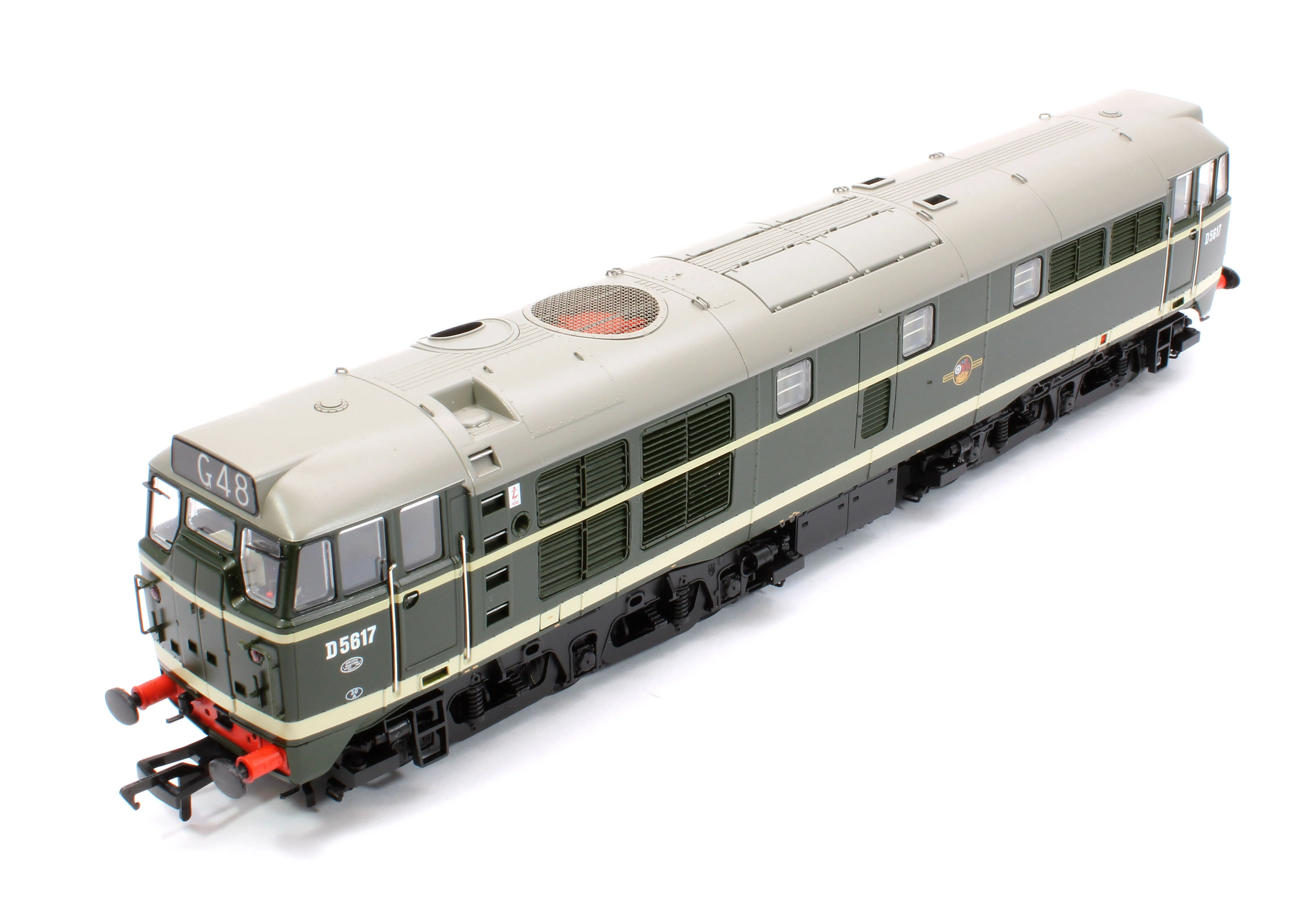 35-801ASFX Class 30 D5617 BR Green (Late Crest) Diesel Locomotive - DCC Sound Deluxe - Image 11
