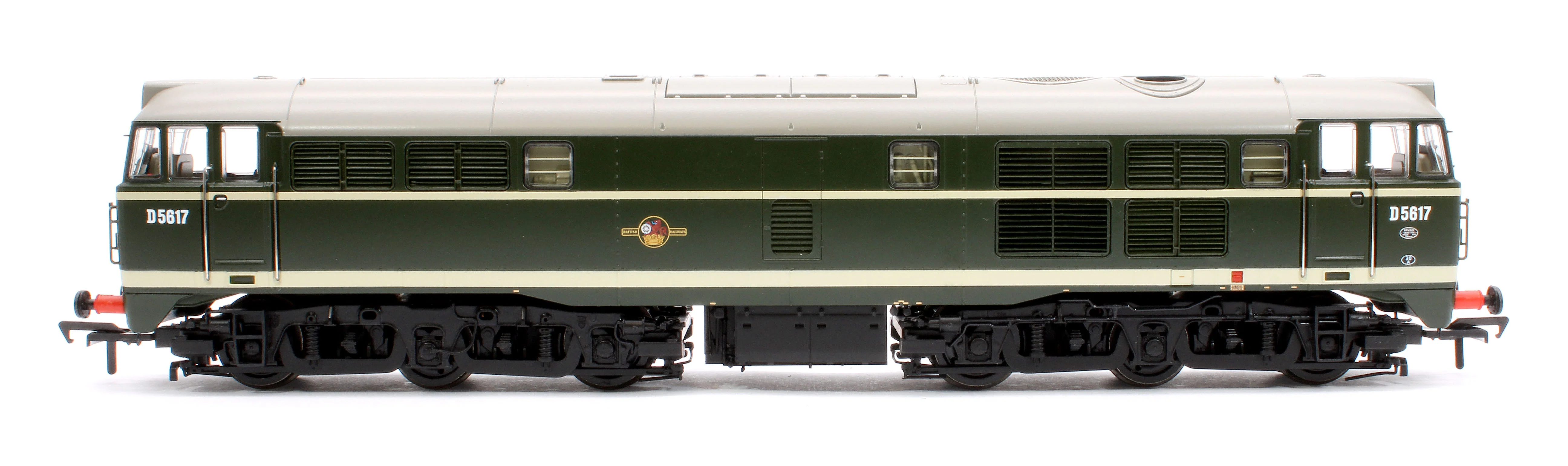 35-801ASFX Class 30 D5617 BR Green (Late Crest) Diesel Locomotive - DCC Sound Deluxe - Image 5