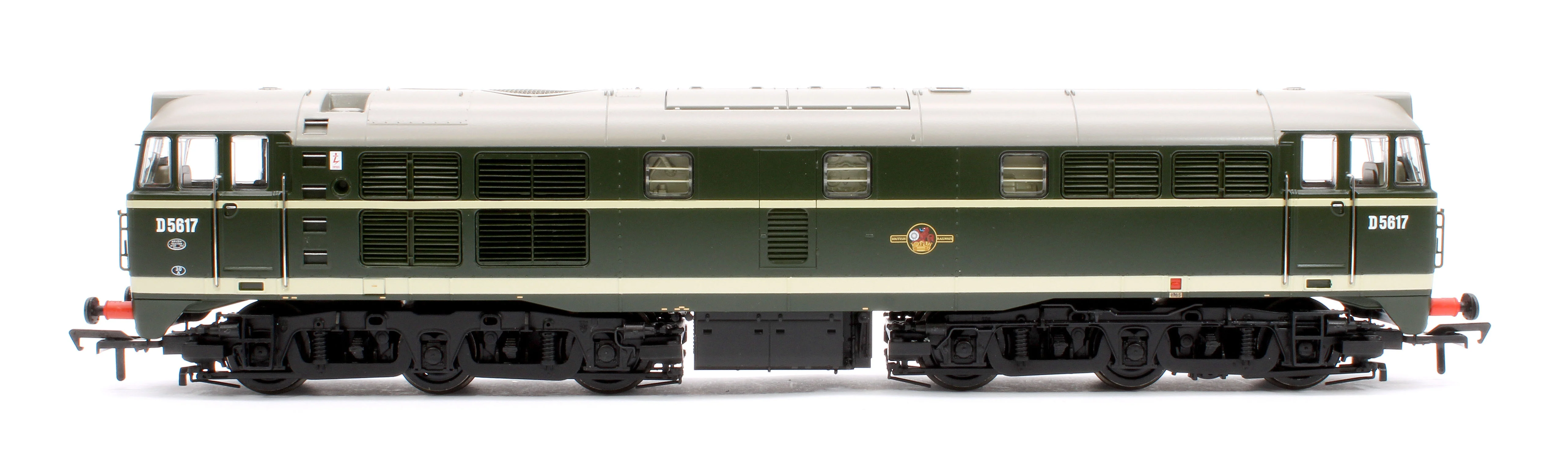 35-801ASFX Class 30 D5617 BR Green (Late Crest) Diesel Locomotive - DCC Sound Deluxe - Image 6