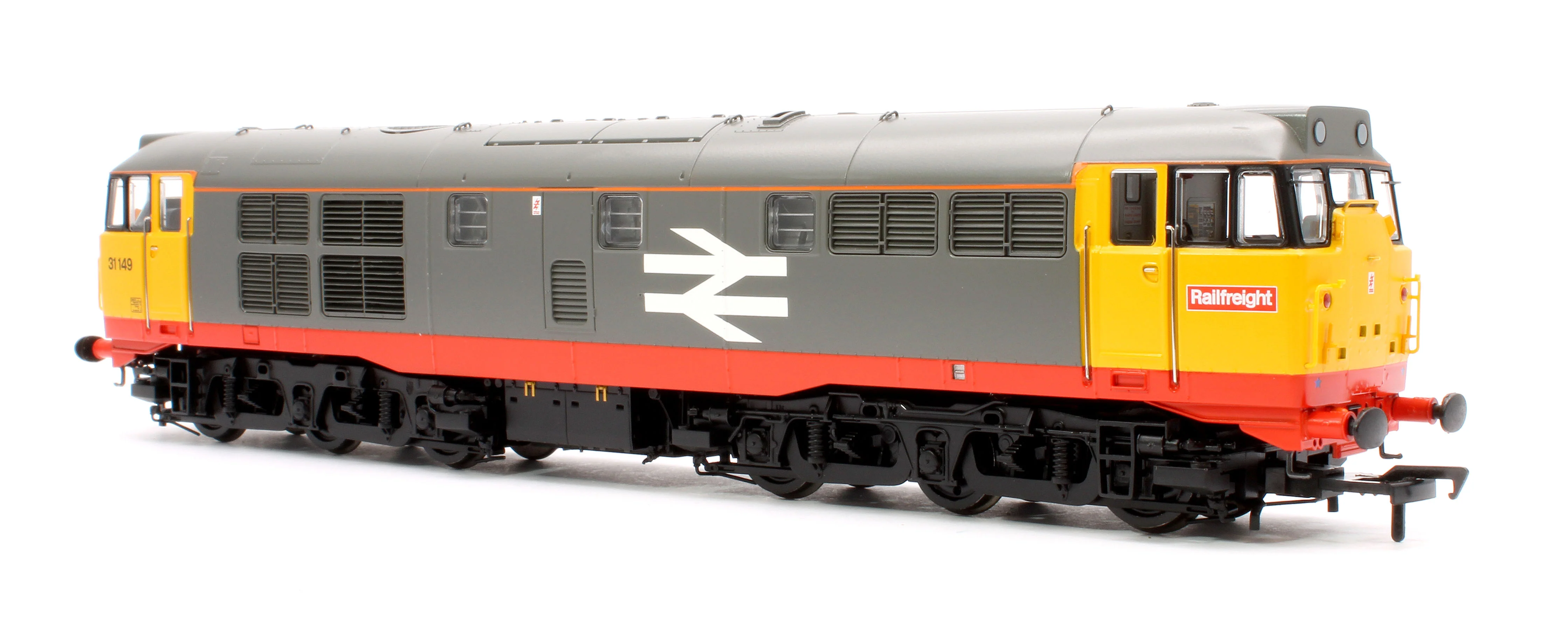 35-821ASFX Class 31/1 Refurbished 31149 BR Railfreight (Red Stripe) Diesel Locomotive - DCC Sound Deluxe - Image 2