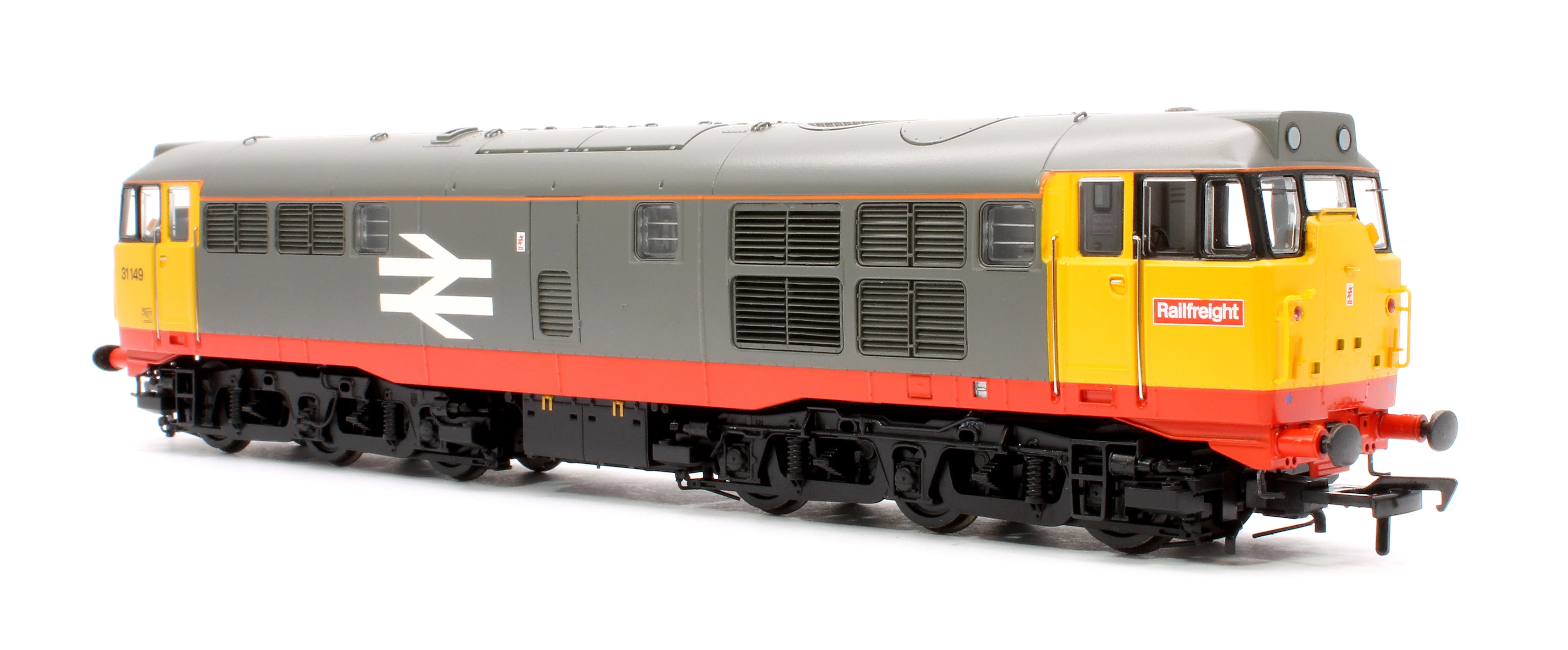 35-821ASFX Class 31/1 Refurbished 31149 BR Railfreight (Red Stripe) Diesel Locomotive - DCC Sound Deluxe - Image 4