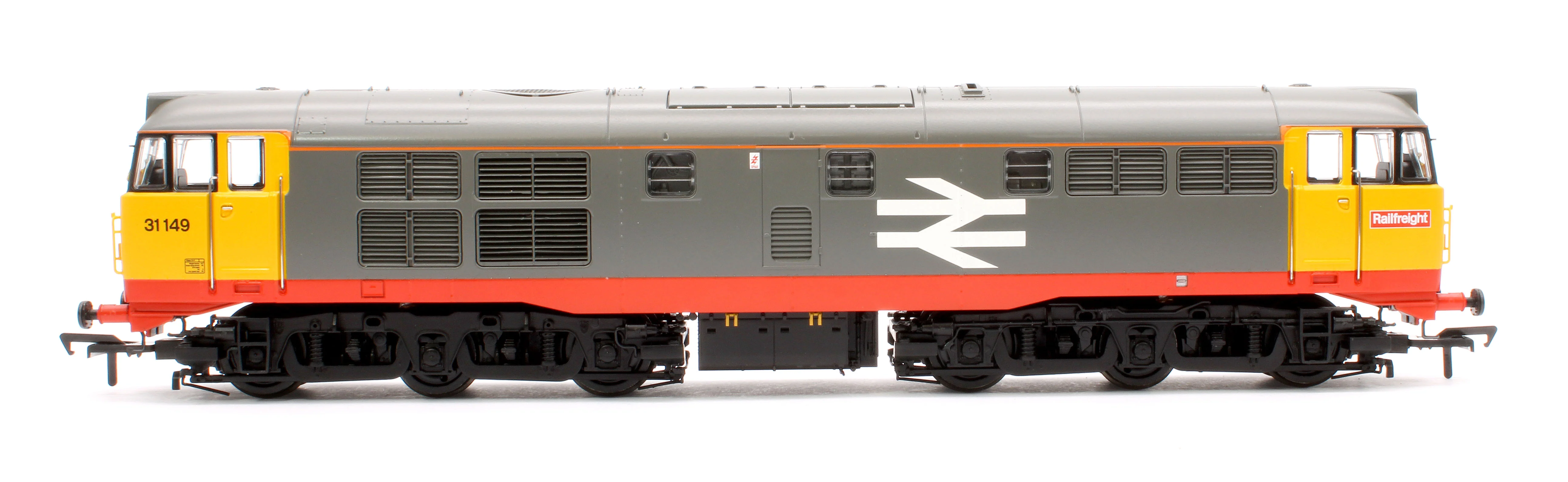 35-821ASFX Class 31/1 Refurbished 31149 BR Railfreight (Red Stripe) Diesel Locomotive - DCC Sound Deluxe - Image 6