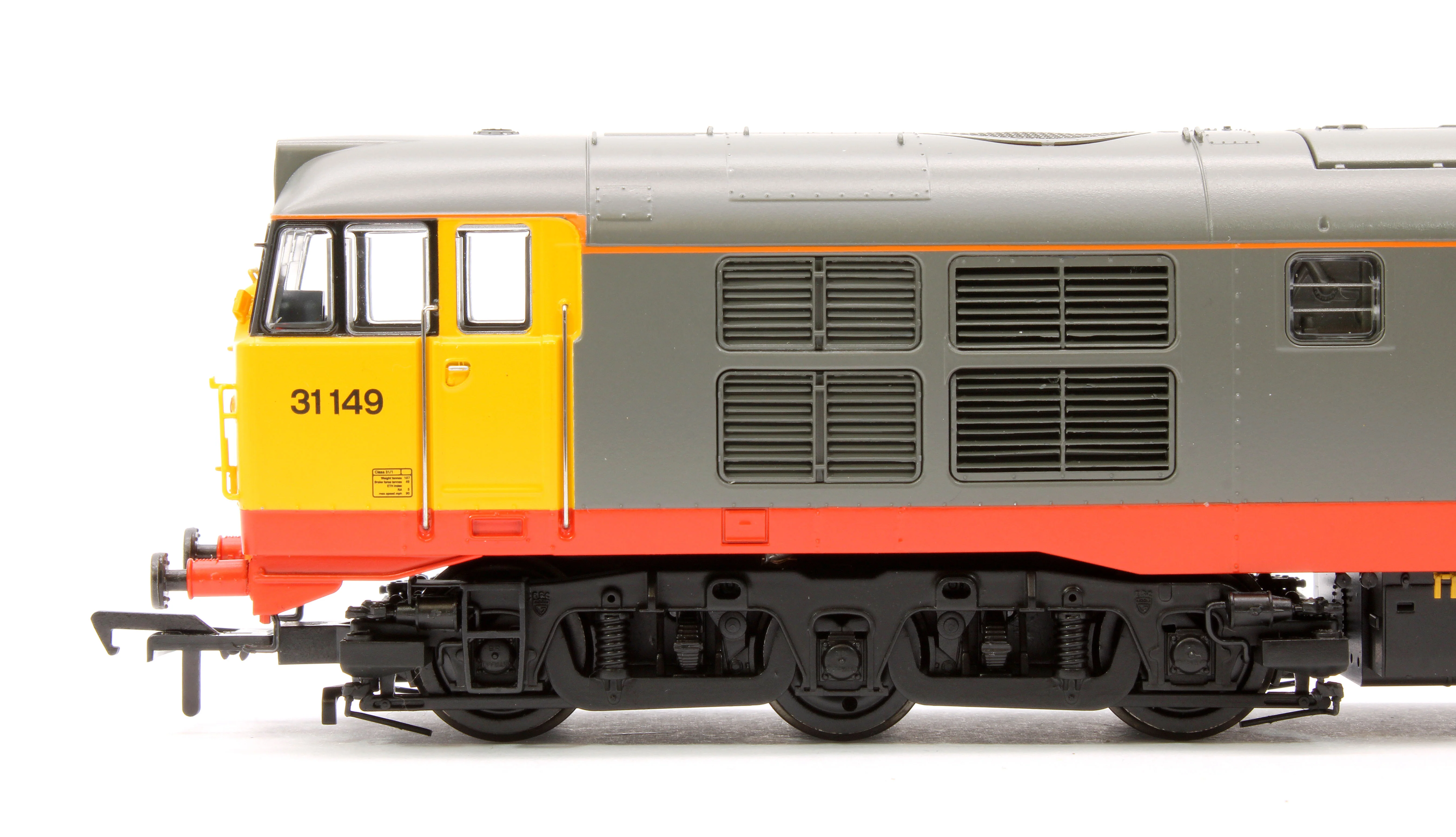 35-821ASFX Class 31/1 Refurbished 31149 BR Railfreight (Red Stripe) Diesel Locomotive - DCC Sound Deluxe - Image 7