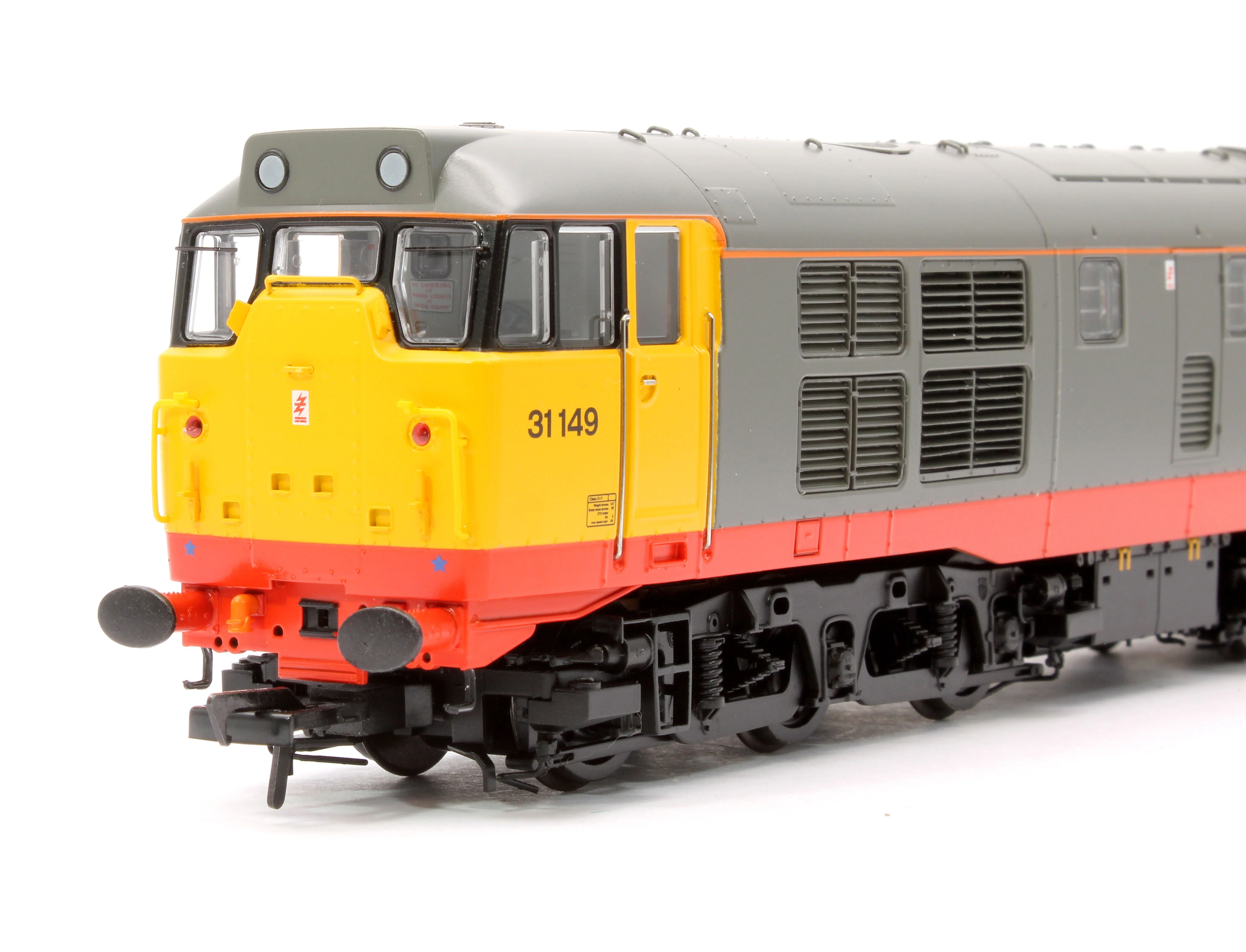 35-821ASFX Class 31/1 Refurbished 31149 BR Railfreight (Red Stripe) Diesel Locomotive - DCC Sound Deluxe - Image 9