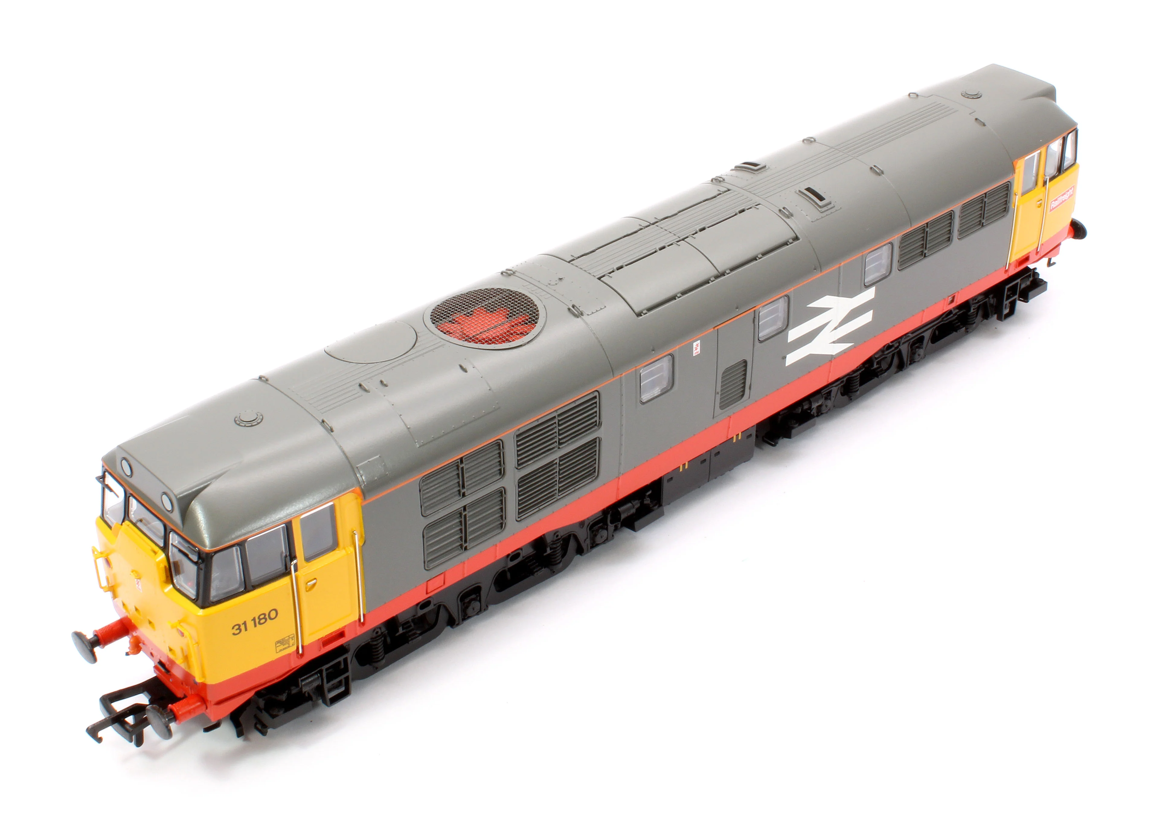 35-821SFX Class 31/1 Refurbished 31180 BR Railfreight (Red Stripe) Diesel Locomotive - DCC Sound Deluxe - Image 12