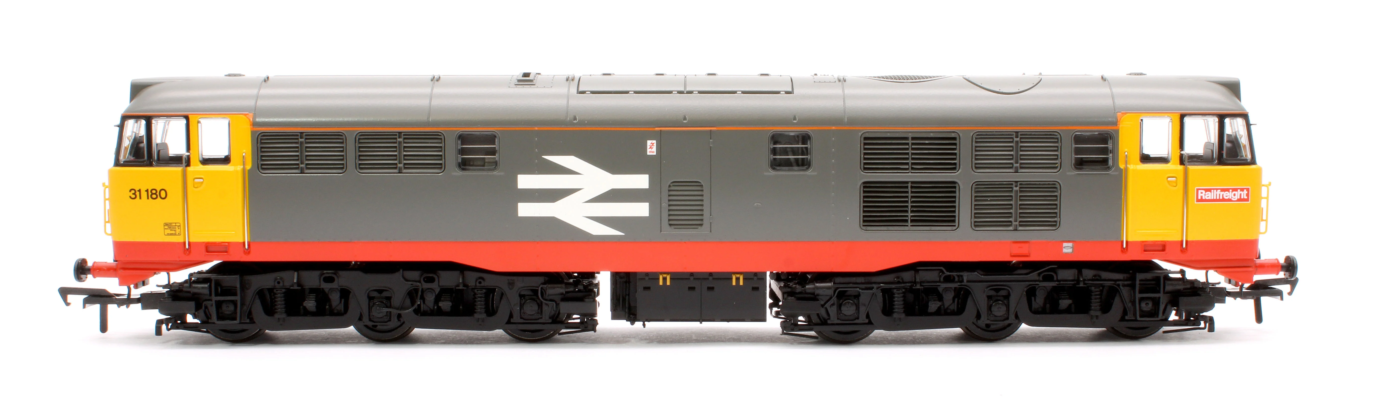 35-821SFX Class 31/1 Refurbished 31180 BR Railfreight (Red Stripe) Diesel Locomotive - DCC Sound Deluxe - Image 5