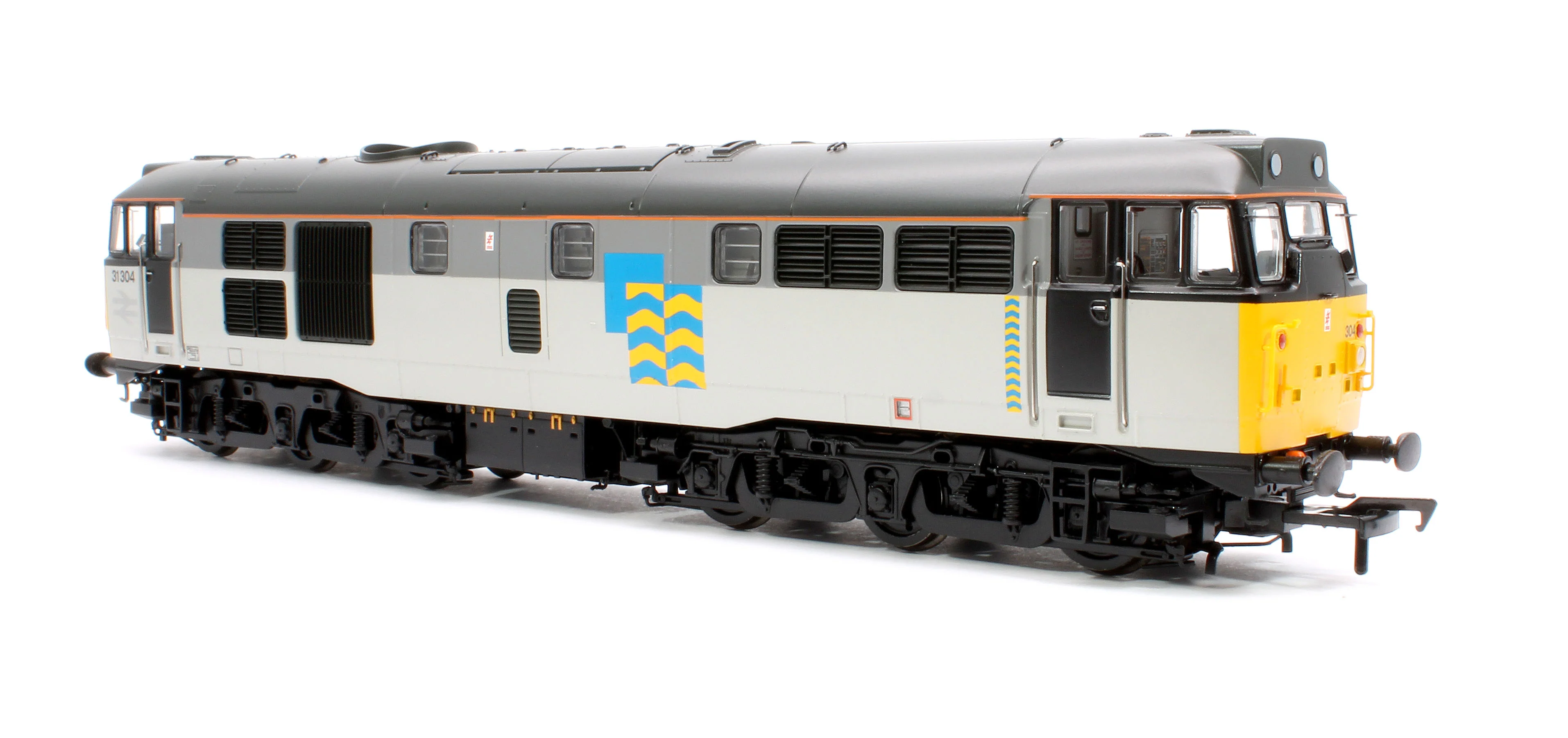 35-823ASFX Class 31/1 Refurbished 31304 BR Railfreight Petroleum Sector Diesel Locomotive - DCC Sound Deluxe - Image 2