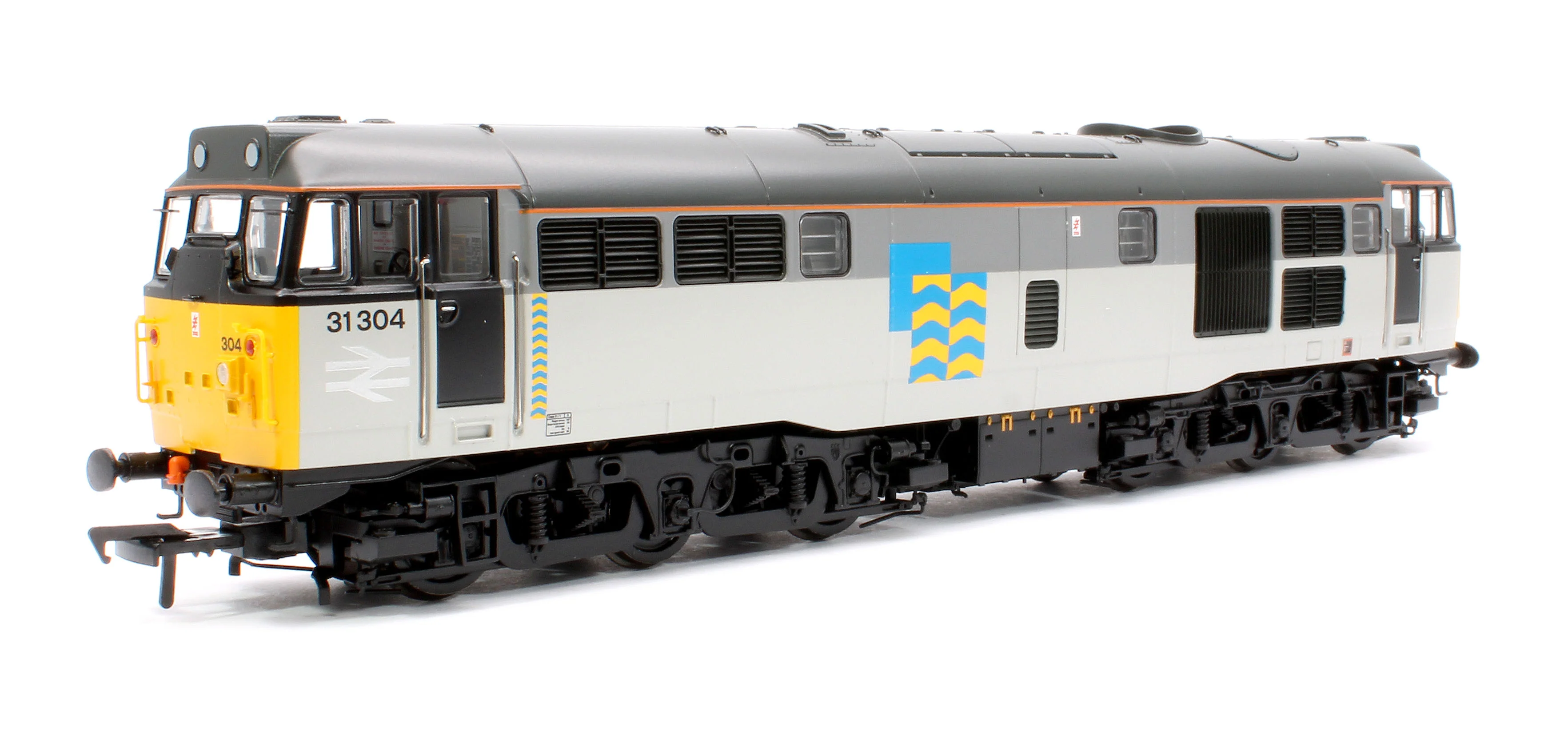 35-823ASFX Class 31/1 Refurbished 31304 BR Railfreight Petroleum Sector Diesel Locomotive - DCC Sound Deluxe - Image 3