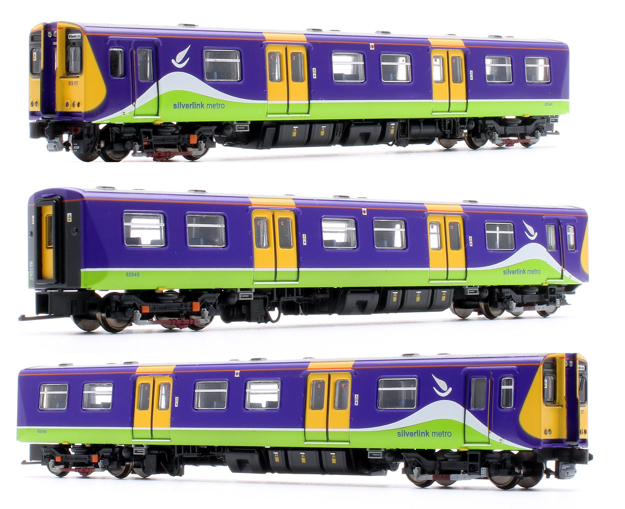 RT-N-313-321DC Class 313117 Silverlink 3 Car EMU Set