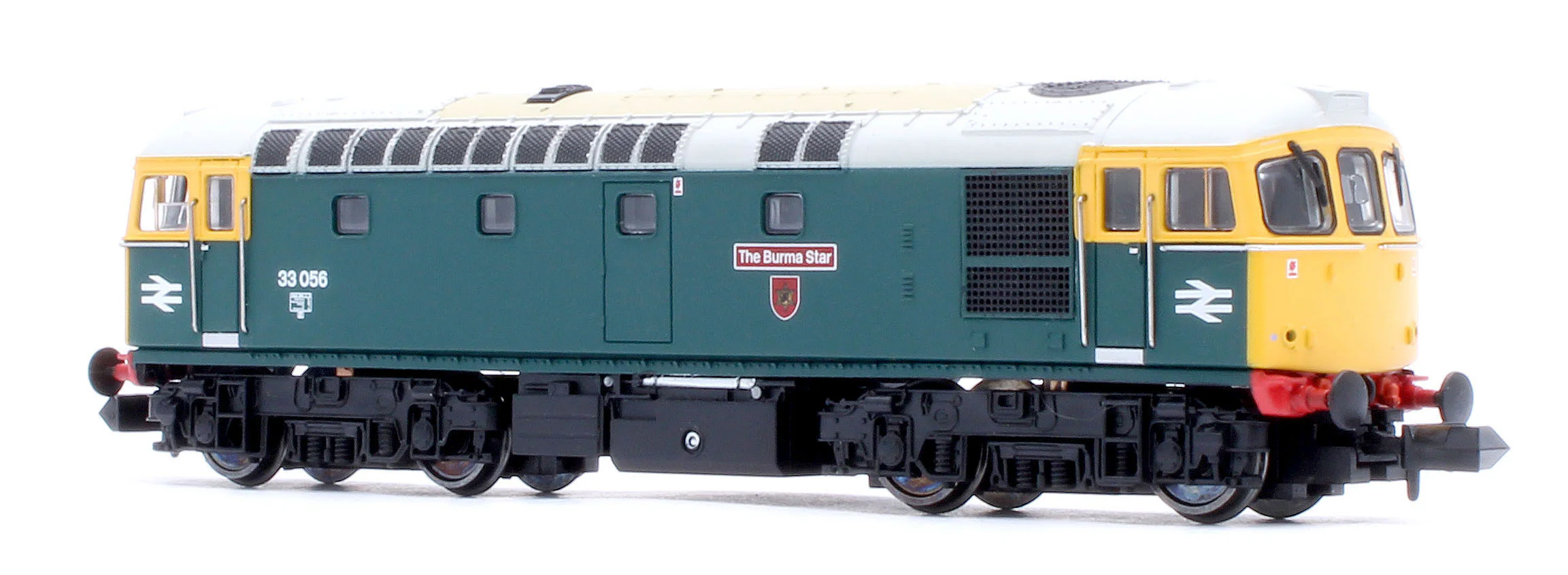 2D-001-011 Class 33/0 33056 BR Blue Full Yellow Ends The Burma Star Diesel Locomotive - Image 5