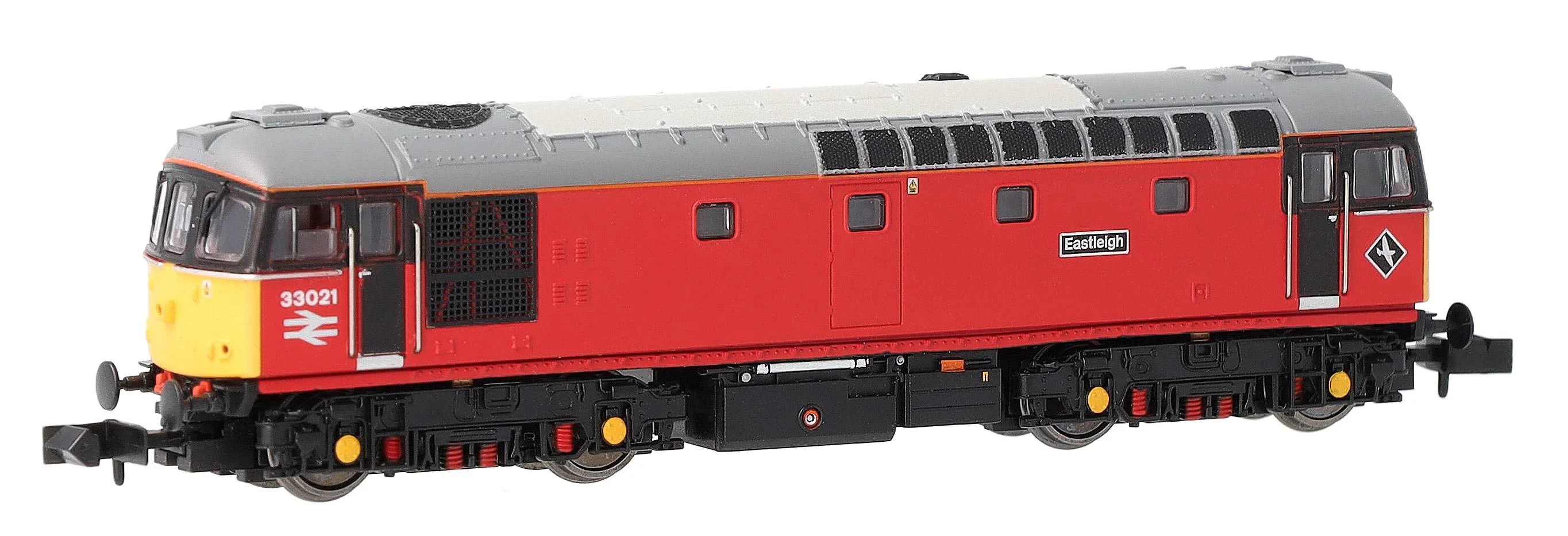 GM2210601 Class 33 021 'Eastleigh' Parcels Red Diesel Locomotive
